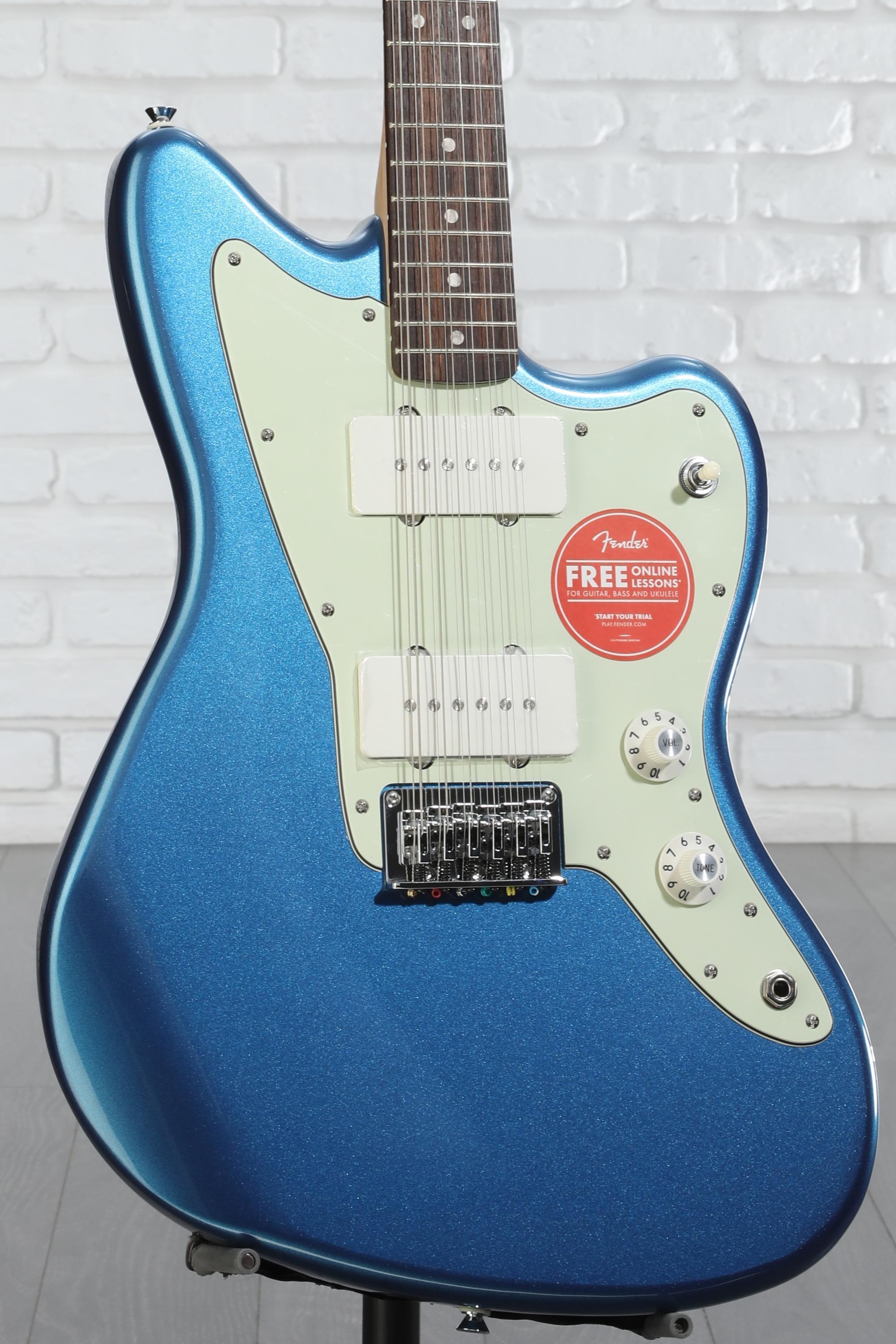 Squier Paranormal Jazzmaster XII 12-string Electric Guitar - Lake