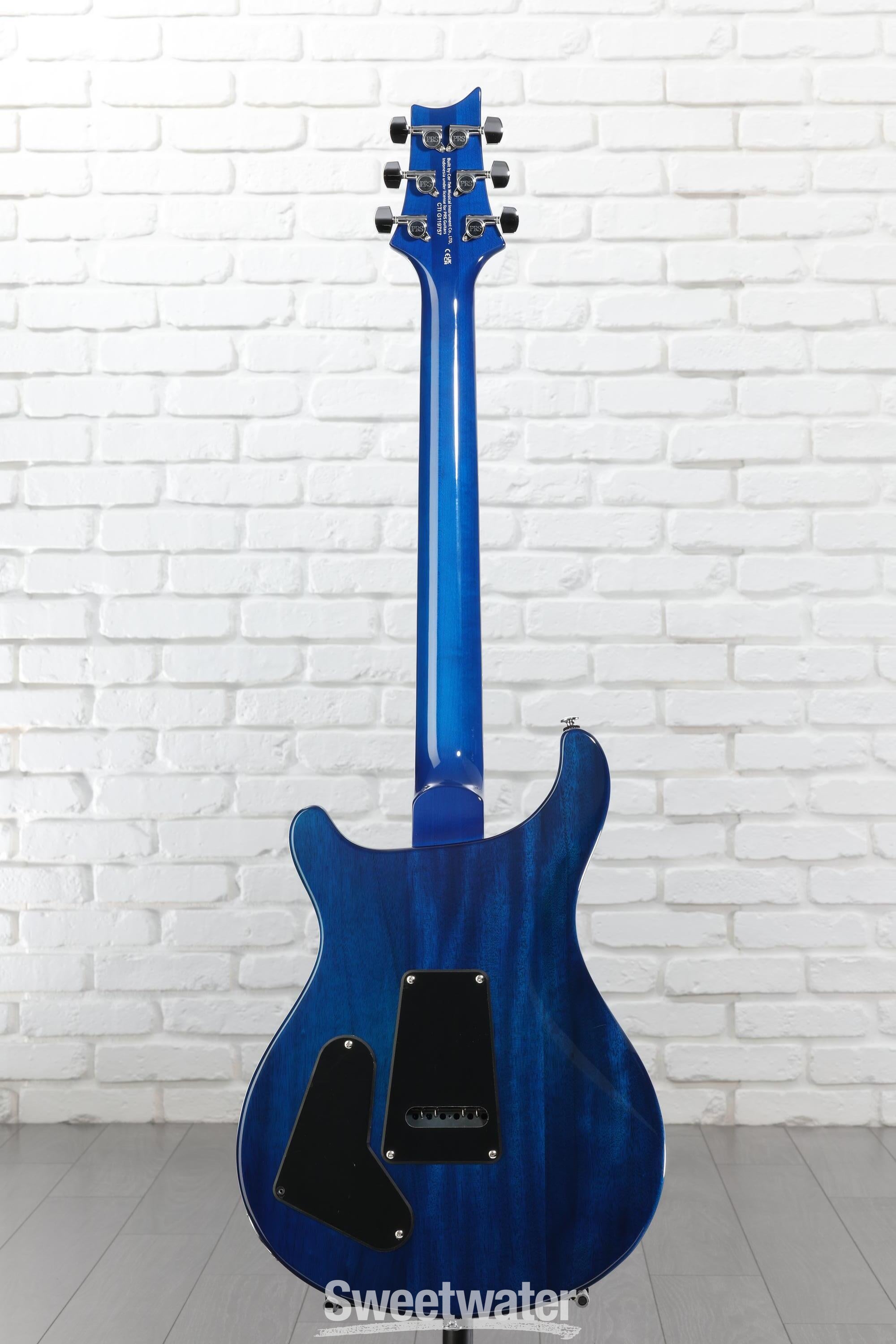 PRS SE Studio Electric Guitar - Lake Blue | Sweetwater