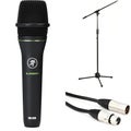 Photo of Mackie EM-89D Cardioid Dynamic Vocal Microphone with Stand and Cable