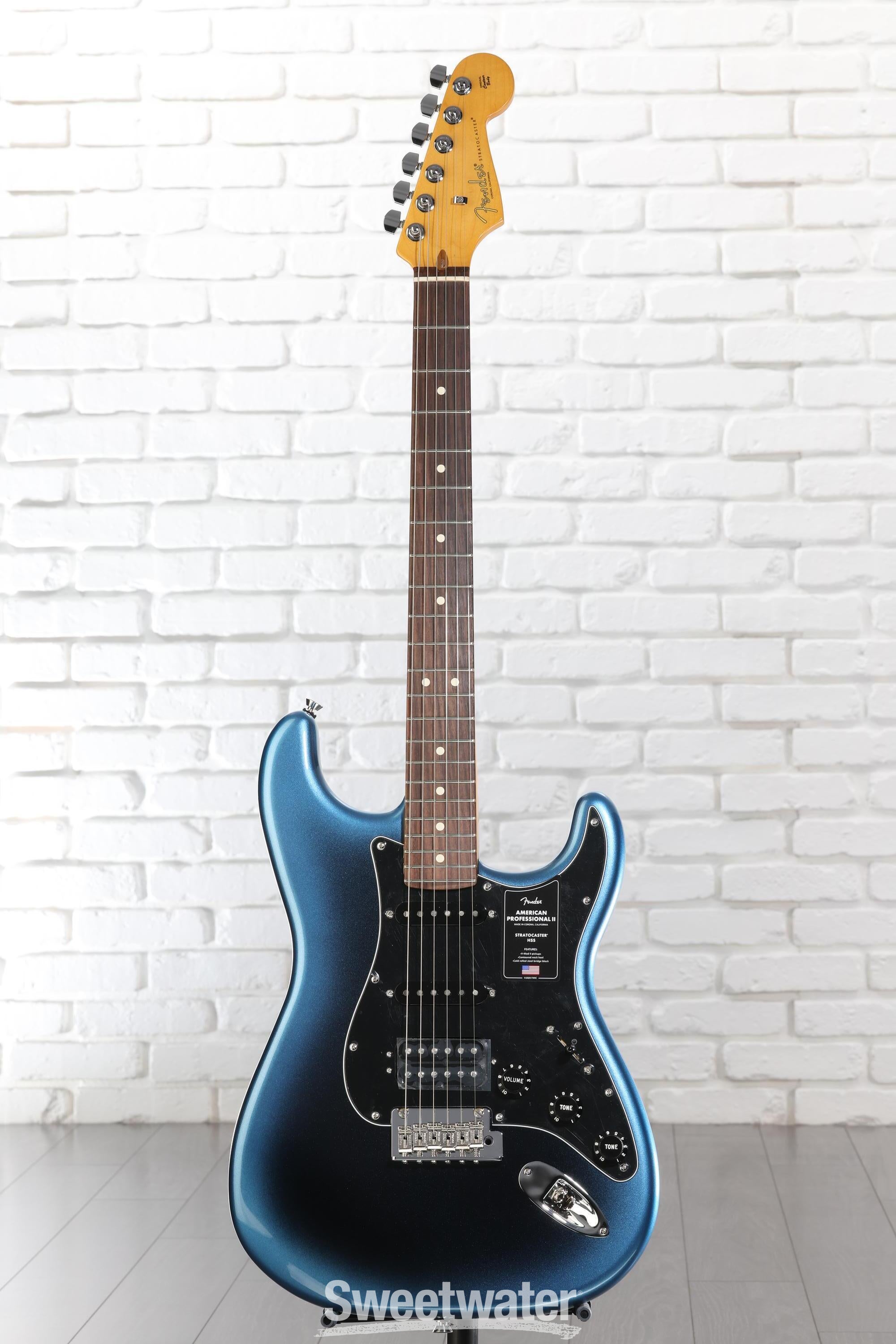 Fender American Professional II Stratocaster HSS Dark Night with