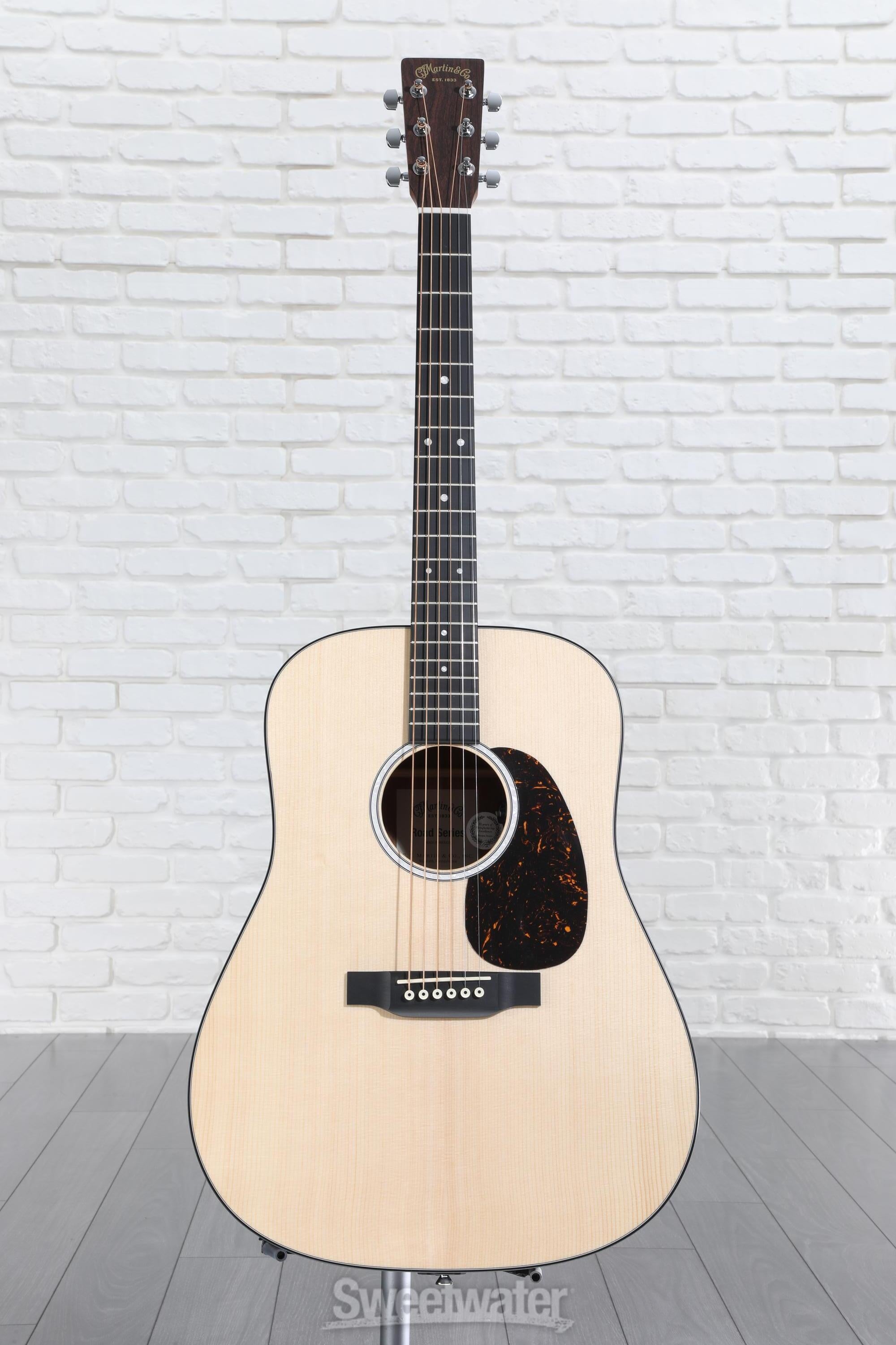 Martin D-10E Road Series Acoustic-electric Guitar - Natural | Sweetwater