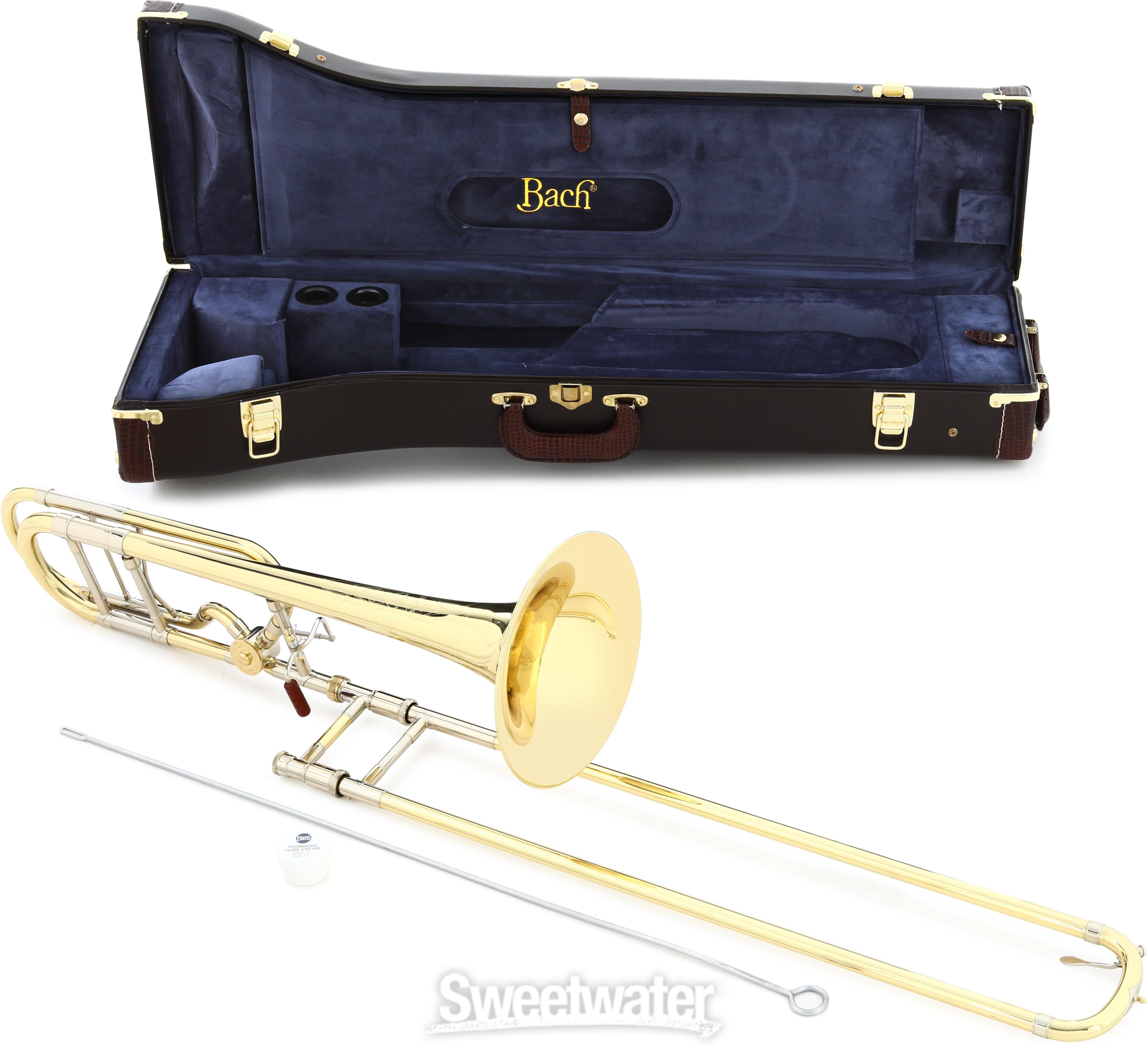 Bach A47BO Artisan Professional Tenor Trombone - Open Wrap - Lacquer |  Sweetwater