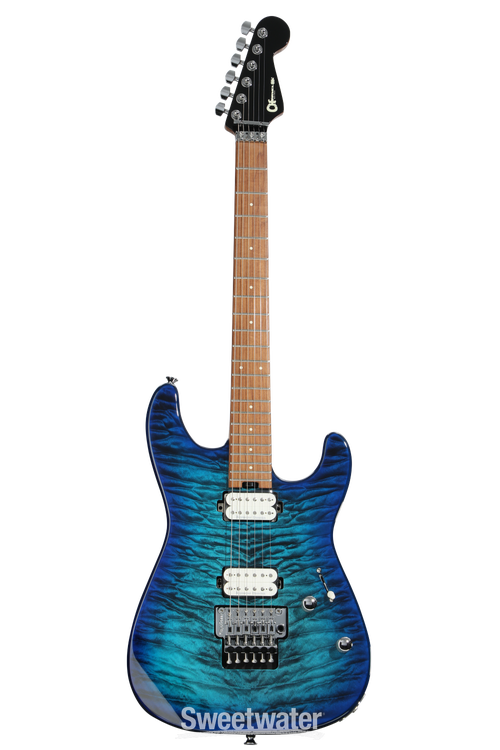 Charvel Pro-Mod Plus SD1Q HH FR Electric Guitar - Chlorine Burst