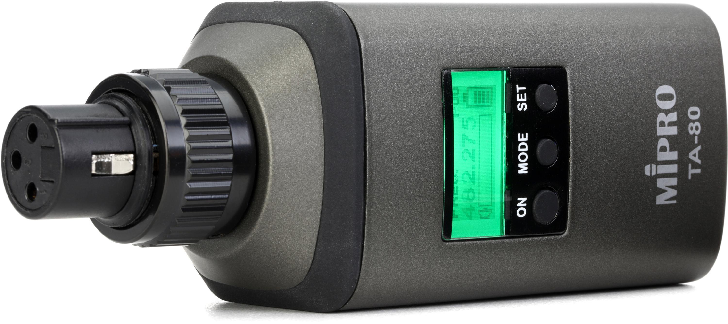 MIPRO TA-80 Wireless Plug-on Transmitter - 5UA Band | Sweetwater