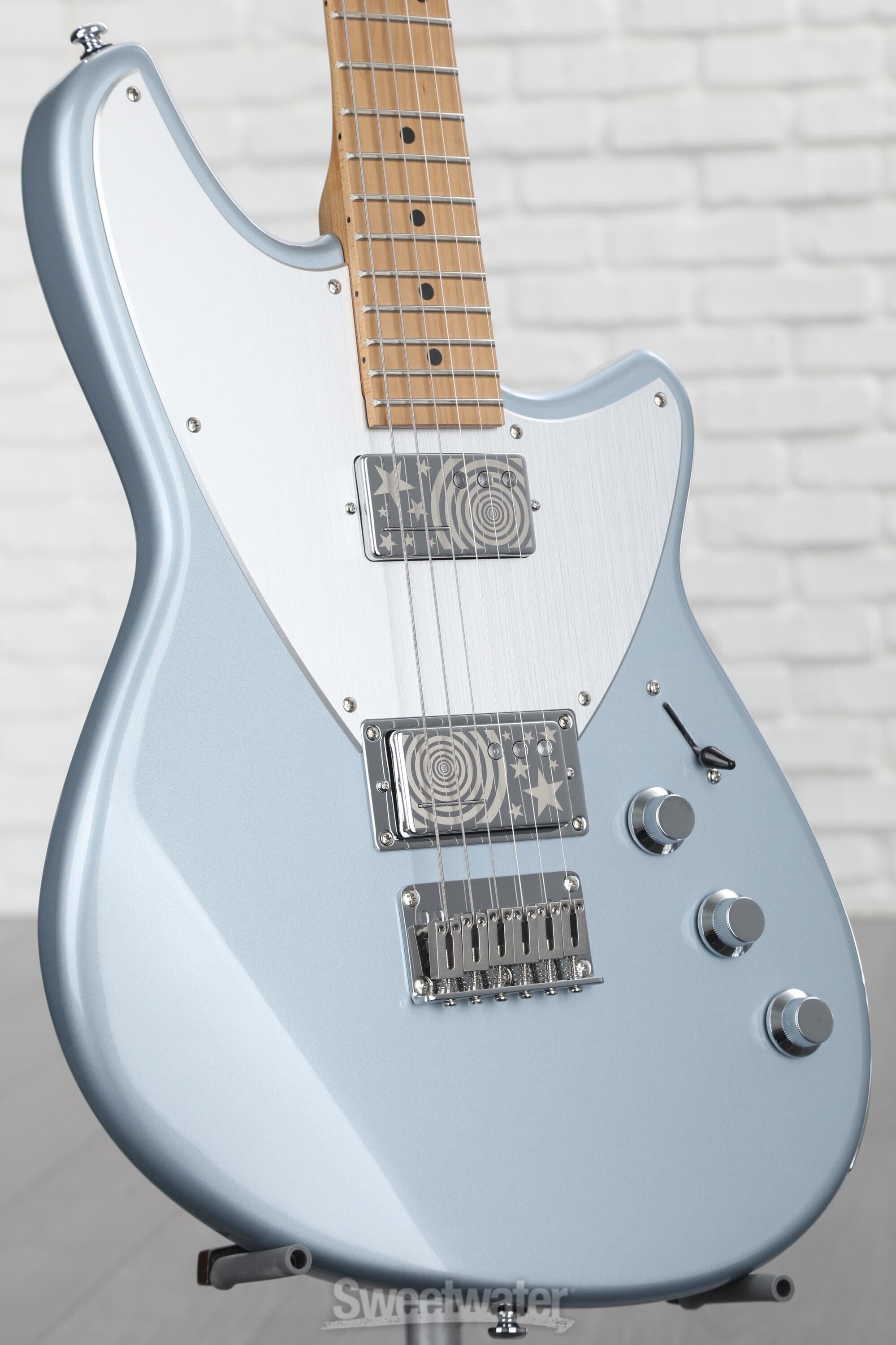 Reverend Billy Corgan Z-One Electric Guitar - Silver Freeze