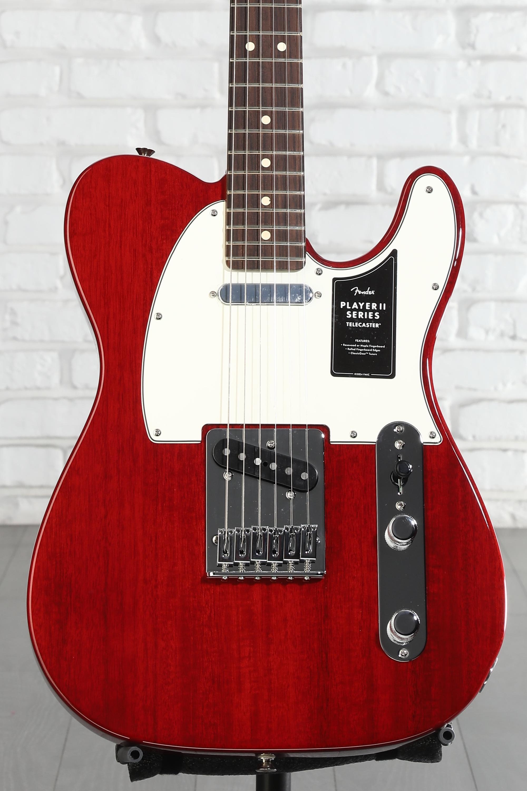 Fender Player II Telecaster Electric Guitar - Transparent Cherry
