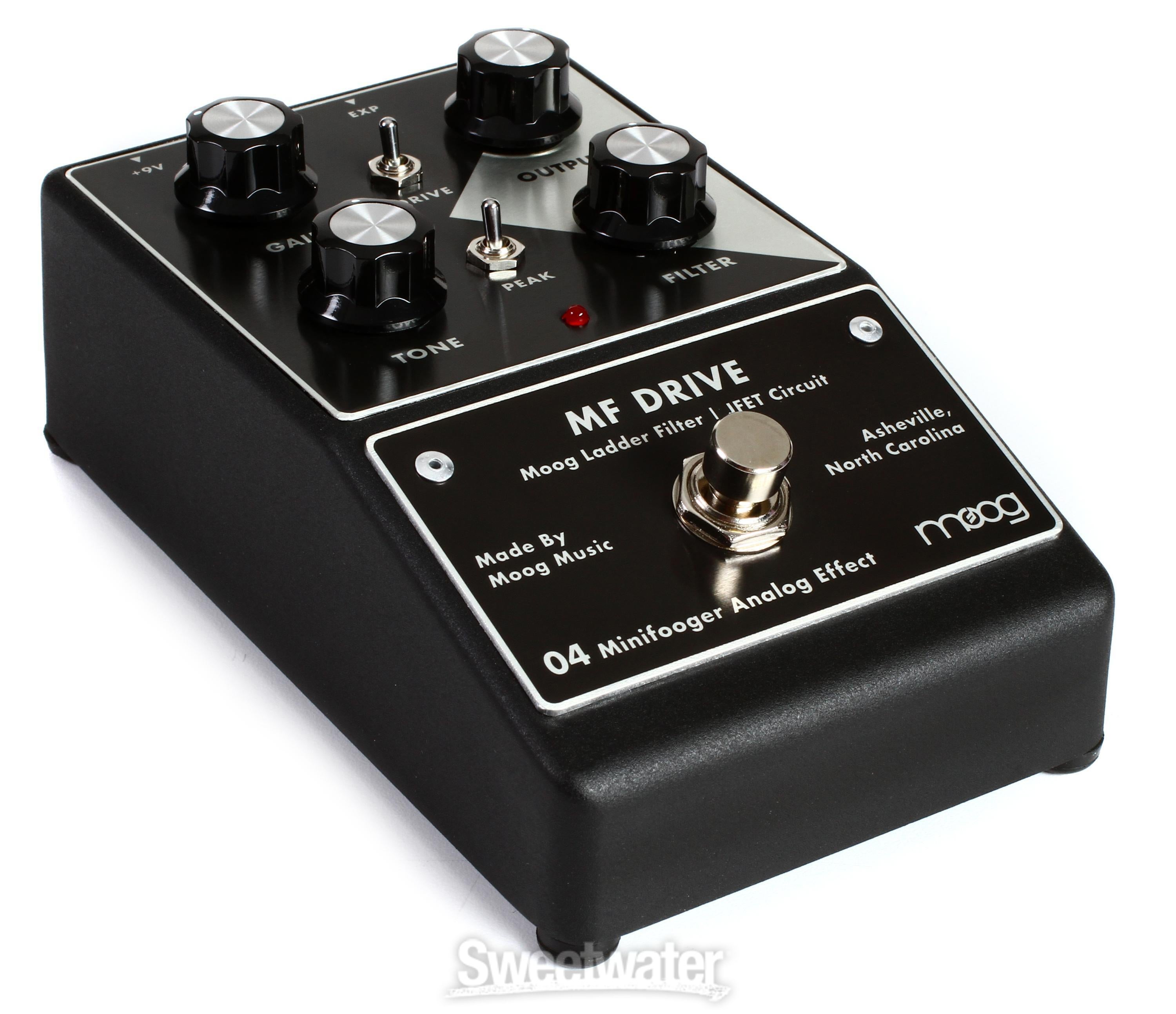 Moog Minifooger Overdrive Pedal | Sweetwater