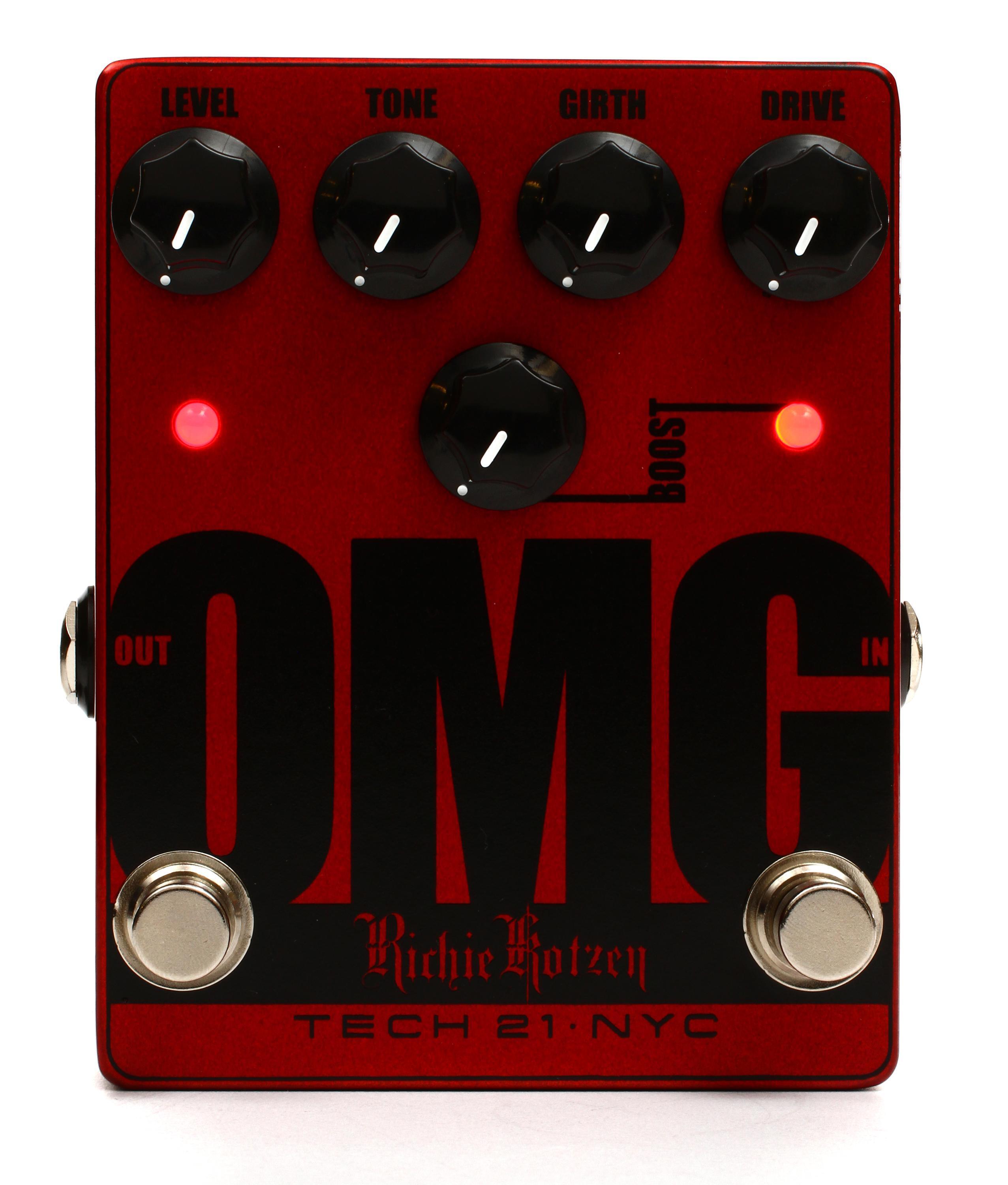 Tech 21 OMG Richie Kotzen Signature Overdrive Pedal | Sweetwater