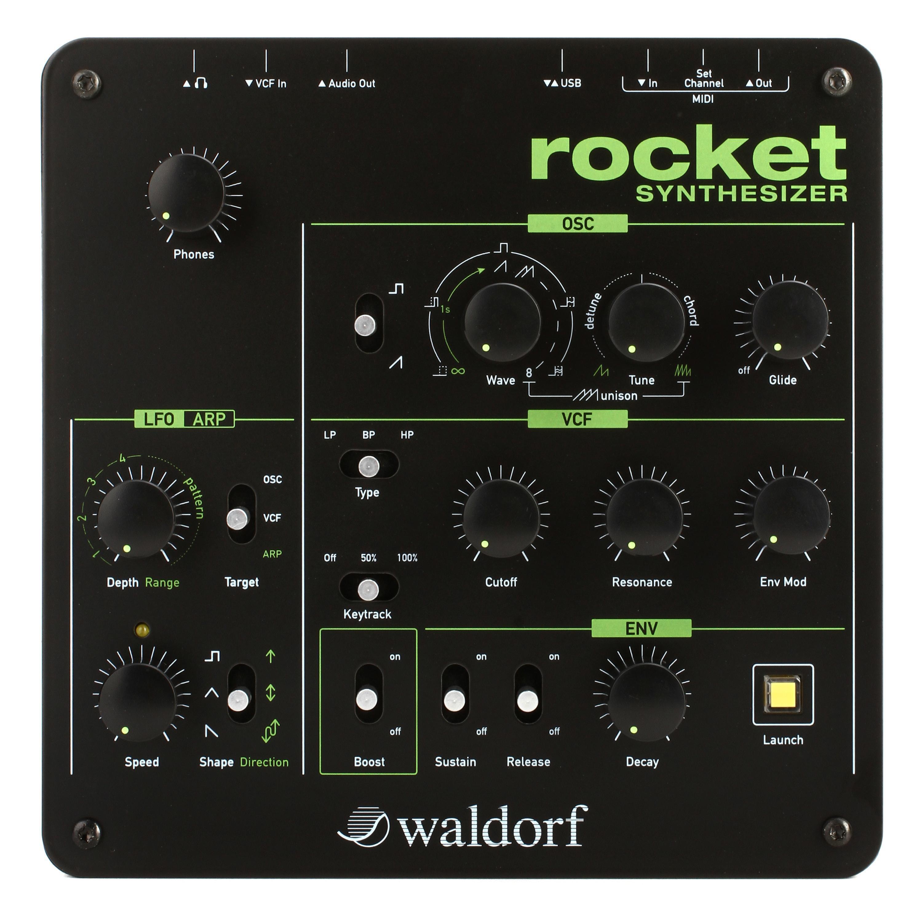 Waldorf Rocket Desktop Synthesizer
