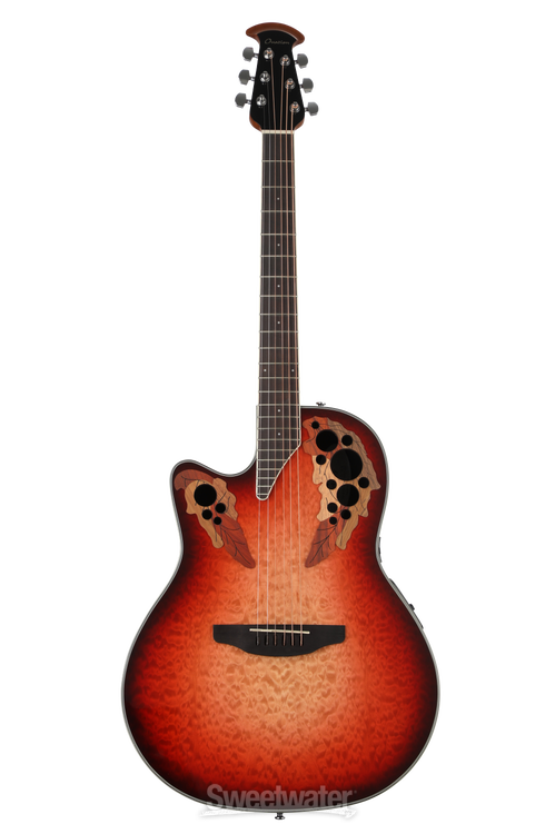 Ovation Celebrity Elite Plus CE44LX-1R Mid-Depth Left-handed