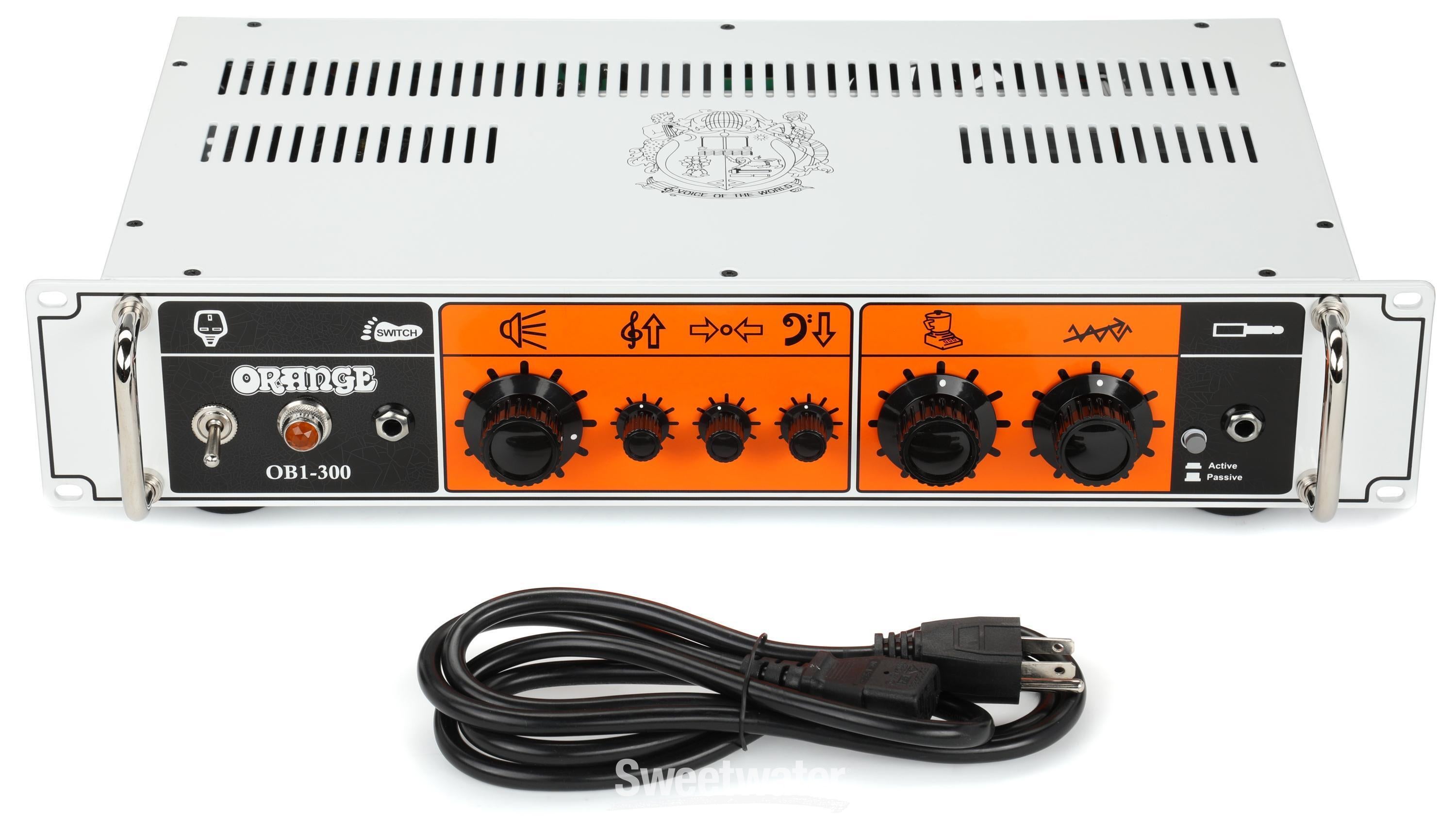 Orange OB1-300 300-watt Single Channel Solid State Bass Head 
