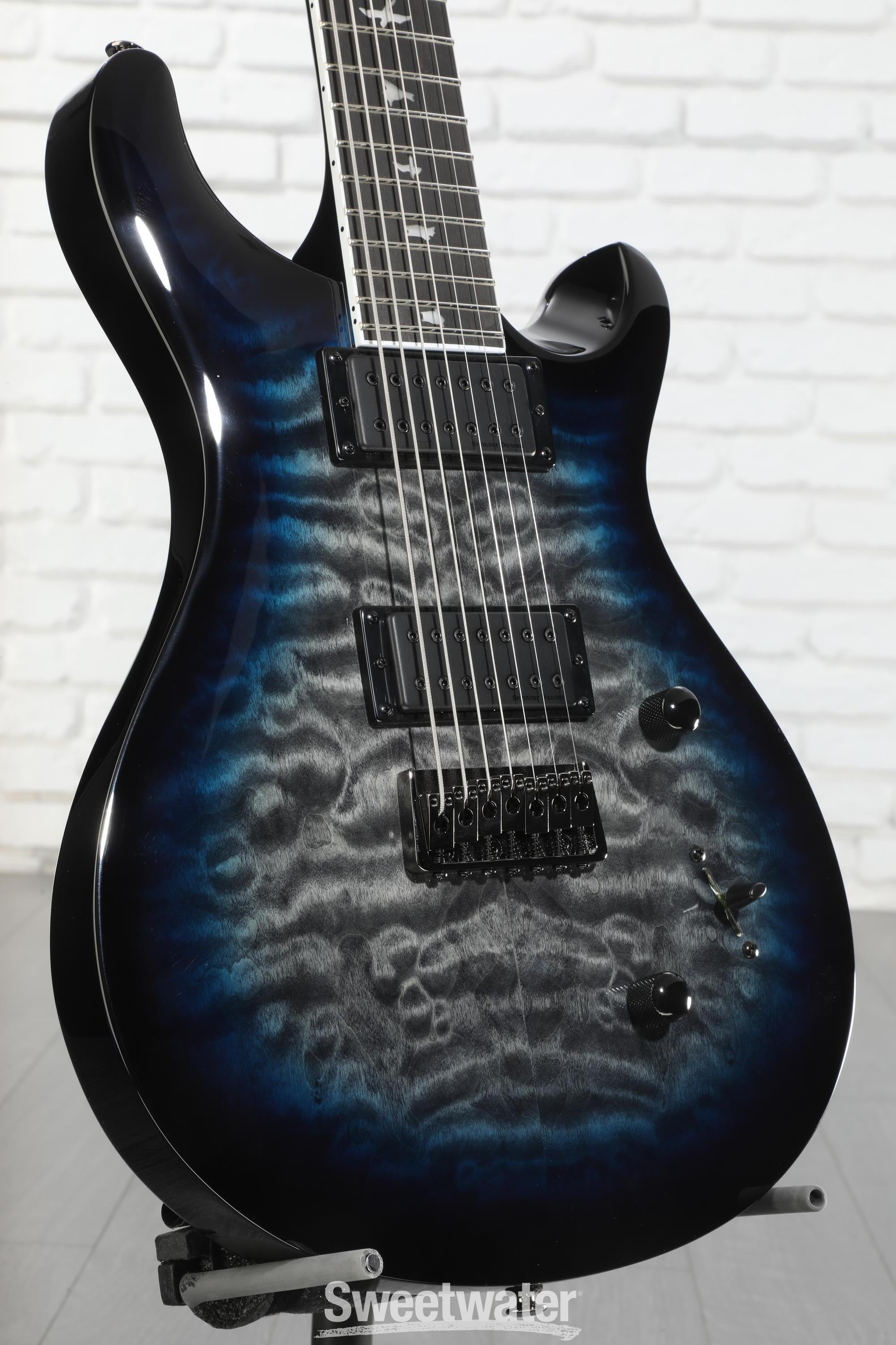 PRS SE Mark Holcomb SVN 7弦 (Blue Burst) PRS SE Mark Holcomb SVN Signature 7-string Electric Guitar