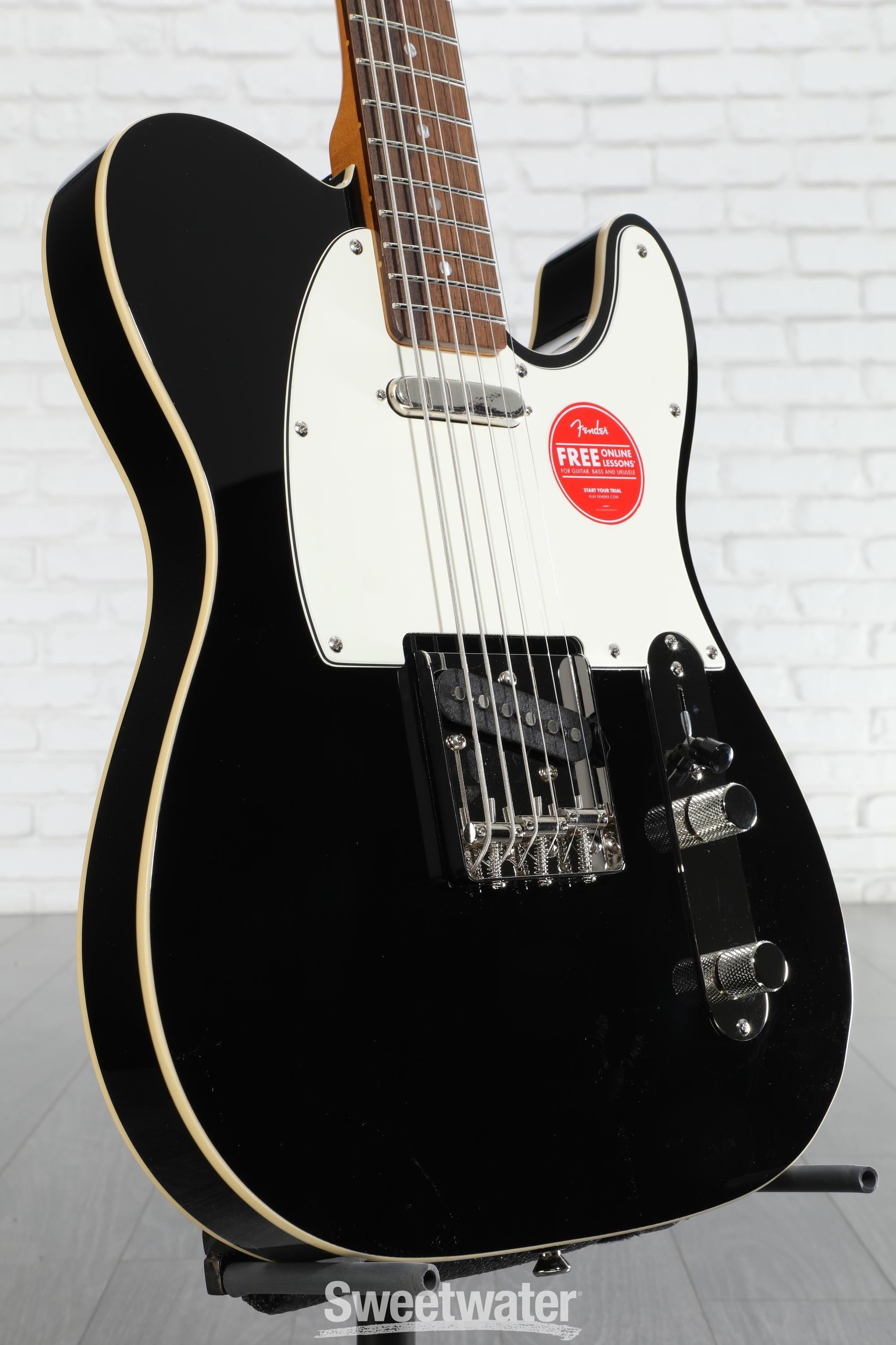 Squier Classic Vibe Baritone Custom Telecaster - Black | Sweetwater