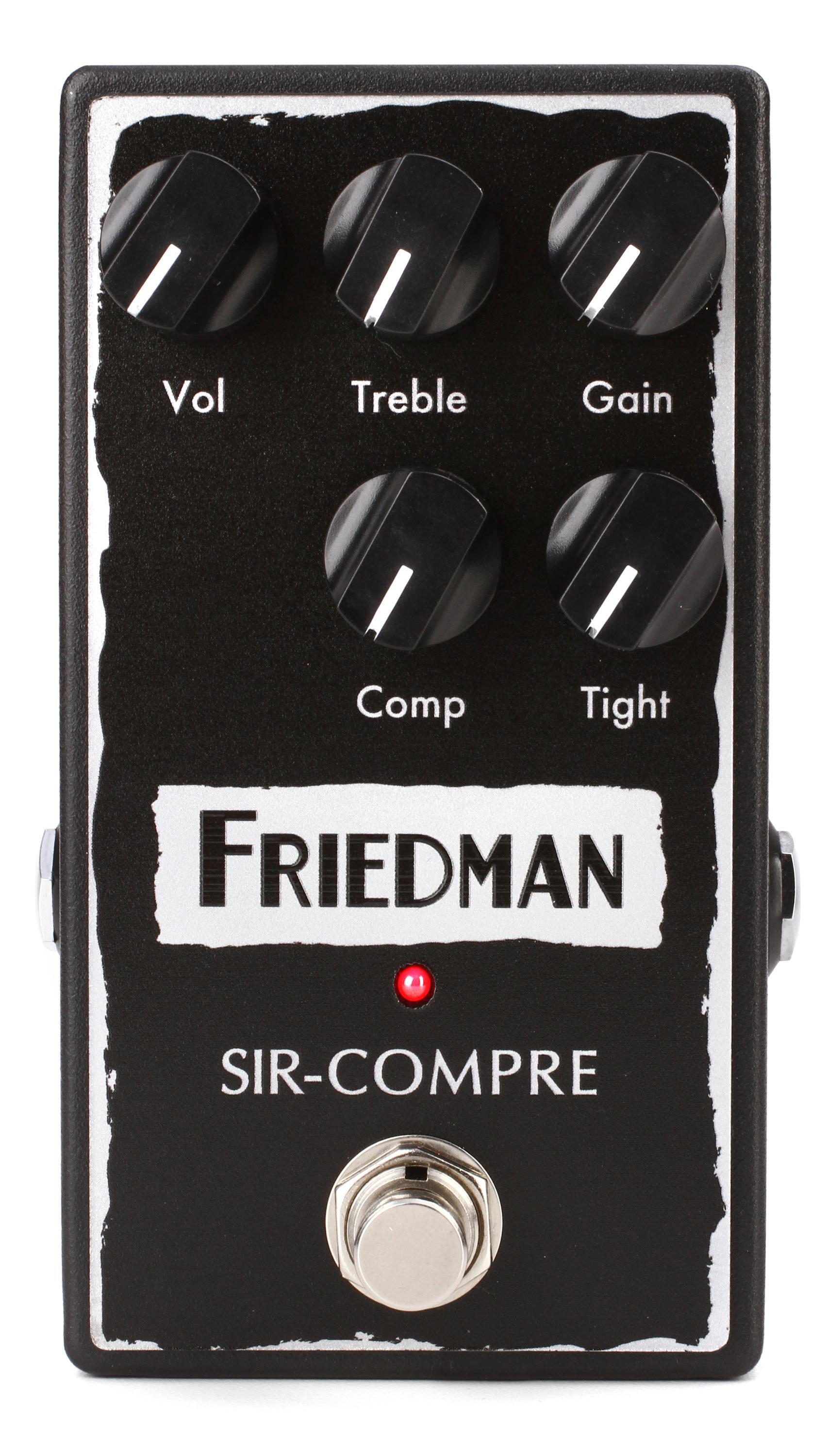 Friedman Sir-Compre Compressor Pedal with Overdrive | Sweetwater
