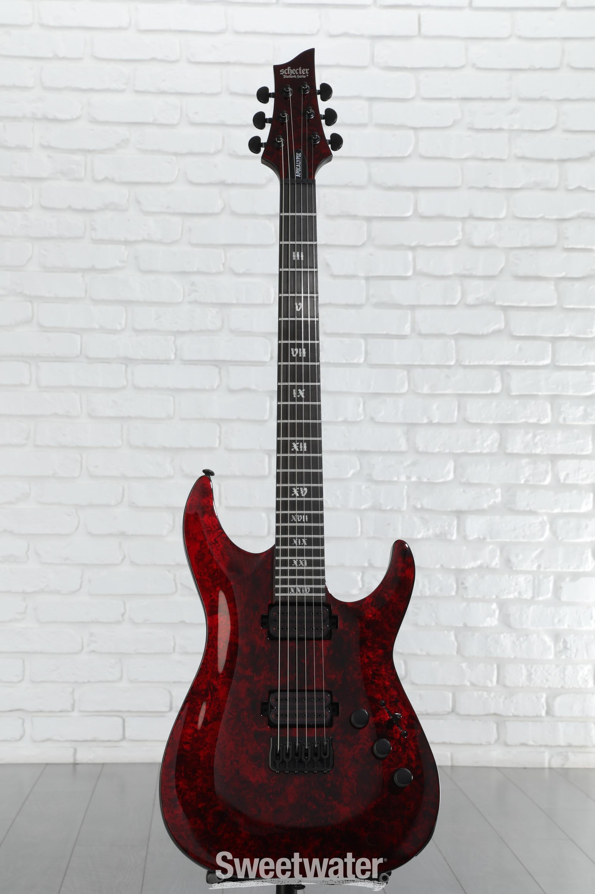 【10378】 ほぼ未使用 Schecter C-1 Apocalypse 10378】 ほぼ未使用 Schecter C-1 Apocalypseの通販 by 楽器倉庫