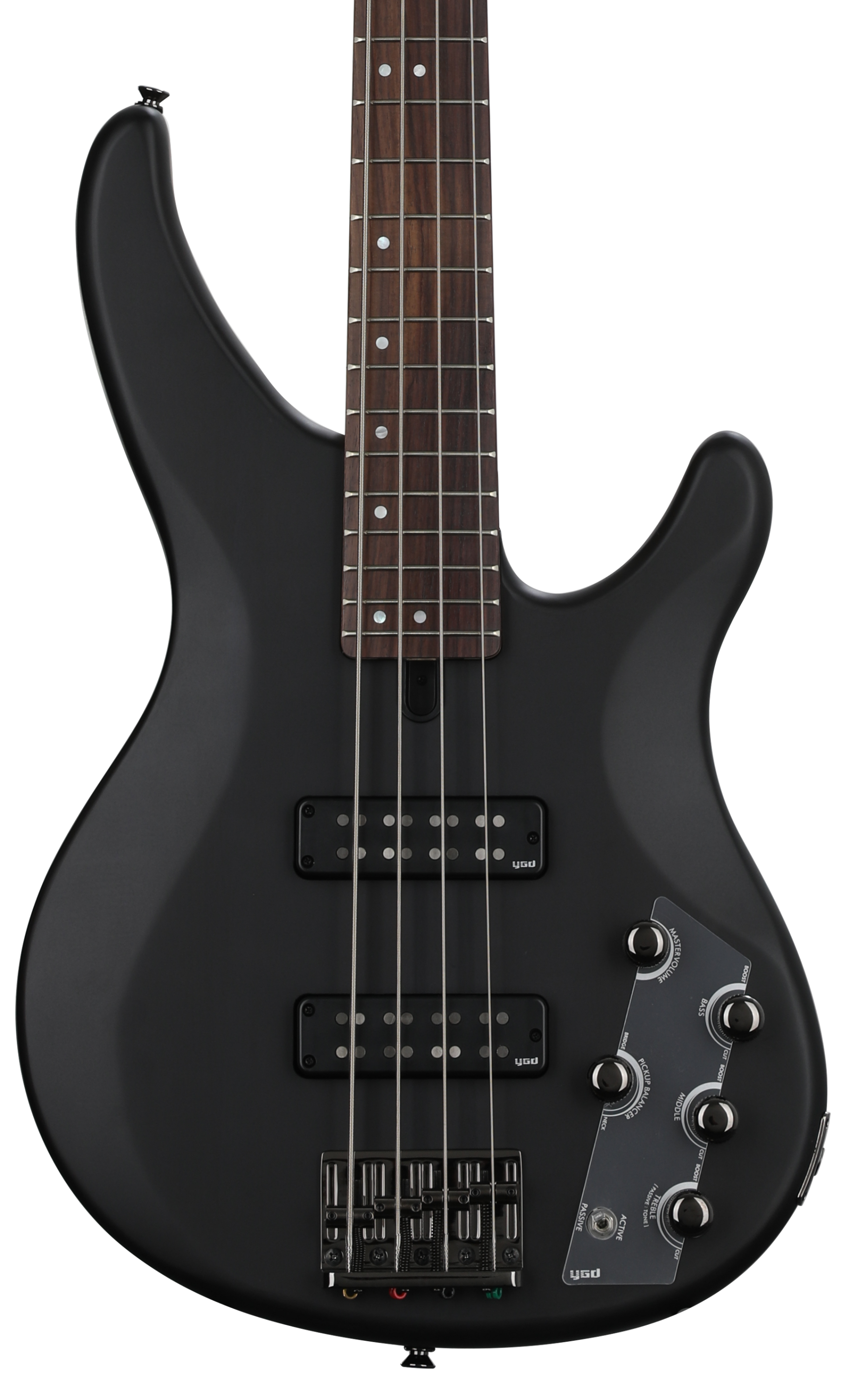 Yamaha TRBX504 4-string Bass Guitar - Translucent Black