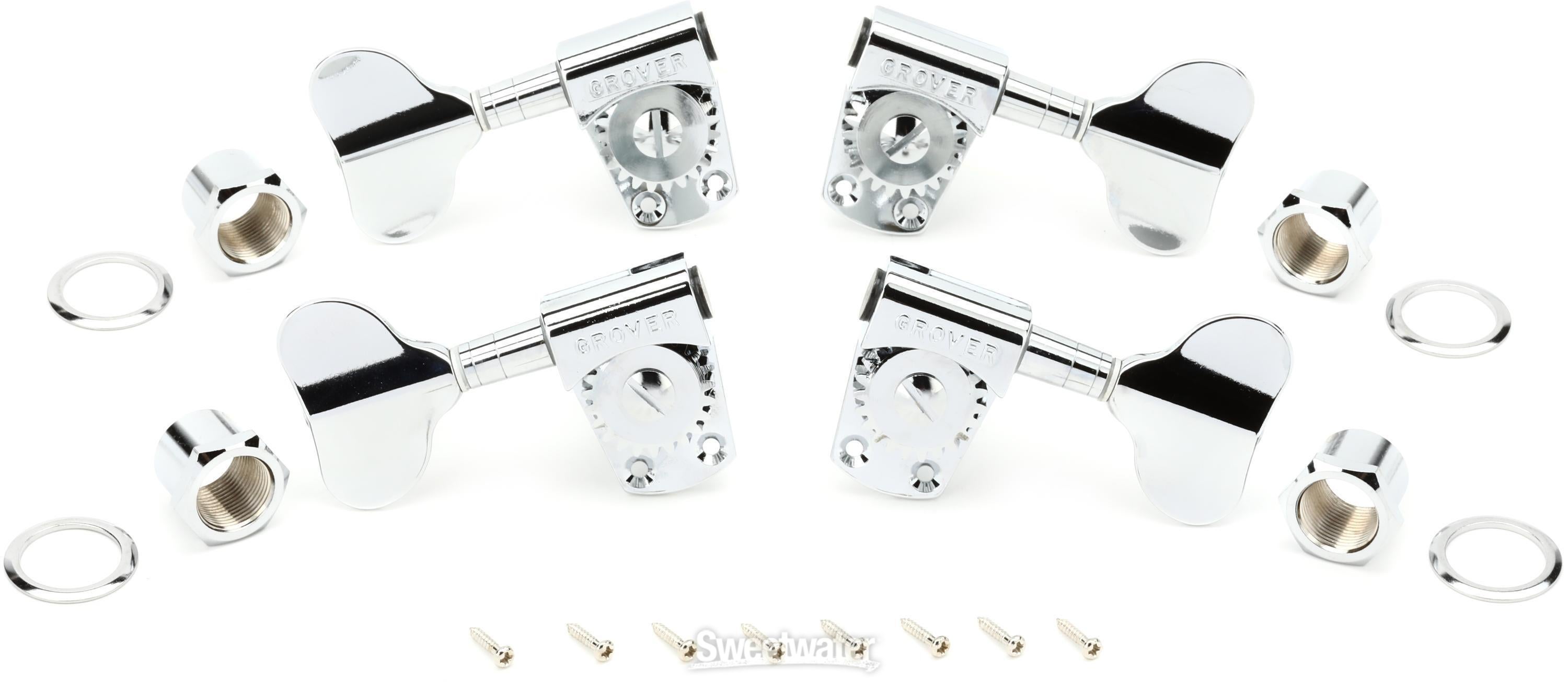 Grover 145C Titan Bass Tuning Machines - 2+2 - Chrome | Sweetwater