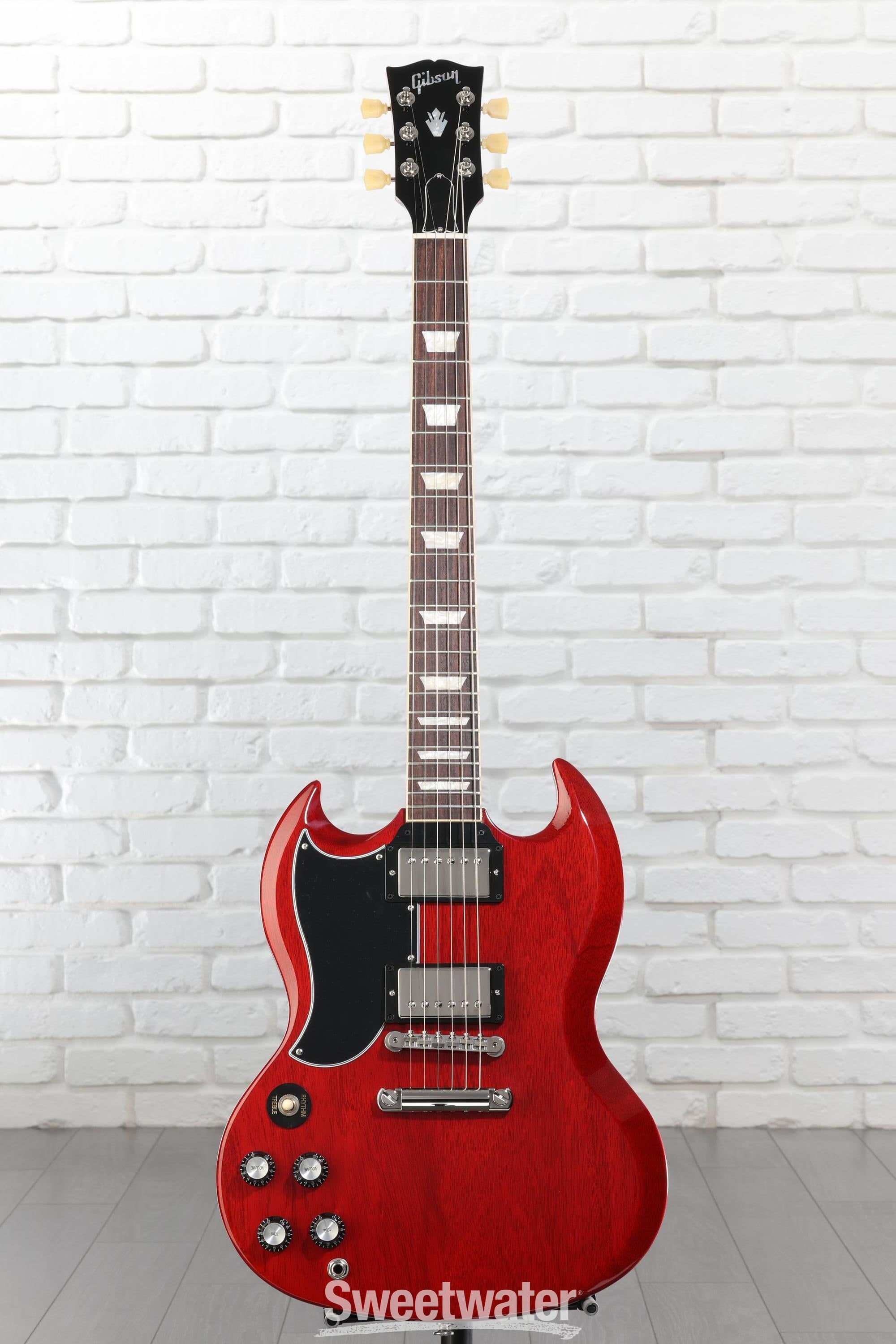 Gibson SG standard 61 サイン入り Gibson SG Standard '61 Vintage Cherry (SN: 215910420) | Gino Guitars