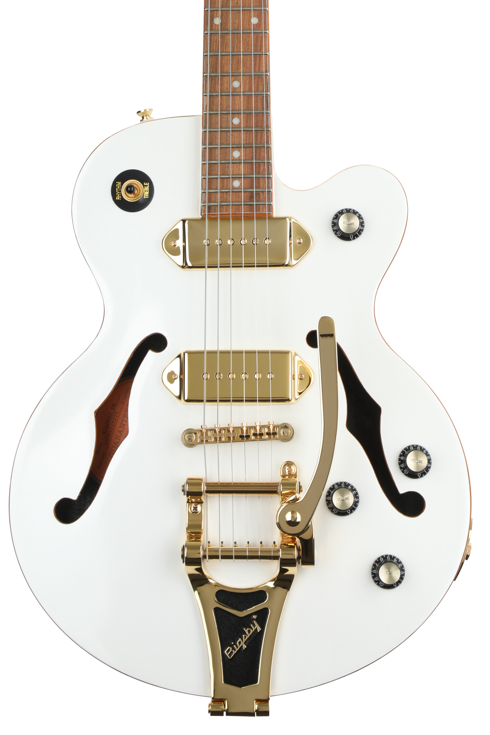 Epiphone Wildkat Royale Semi-Hollow Electric Guitar - Pearl White