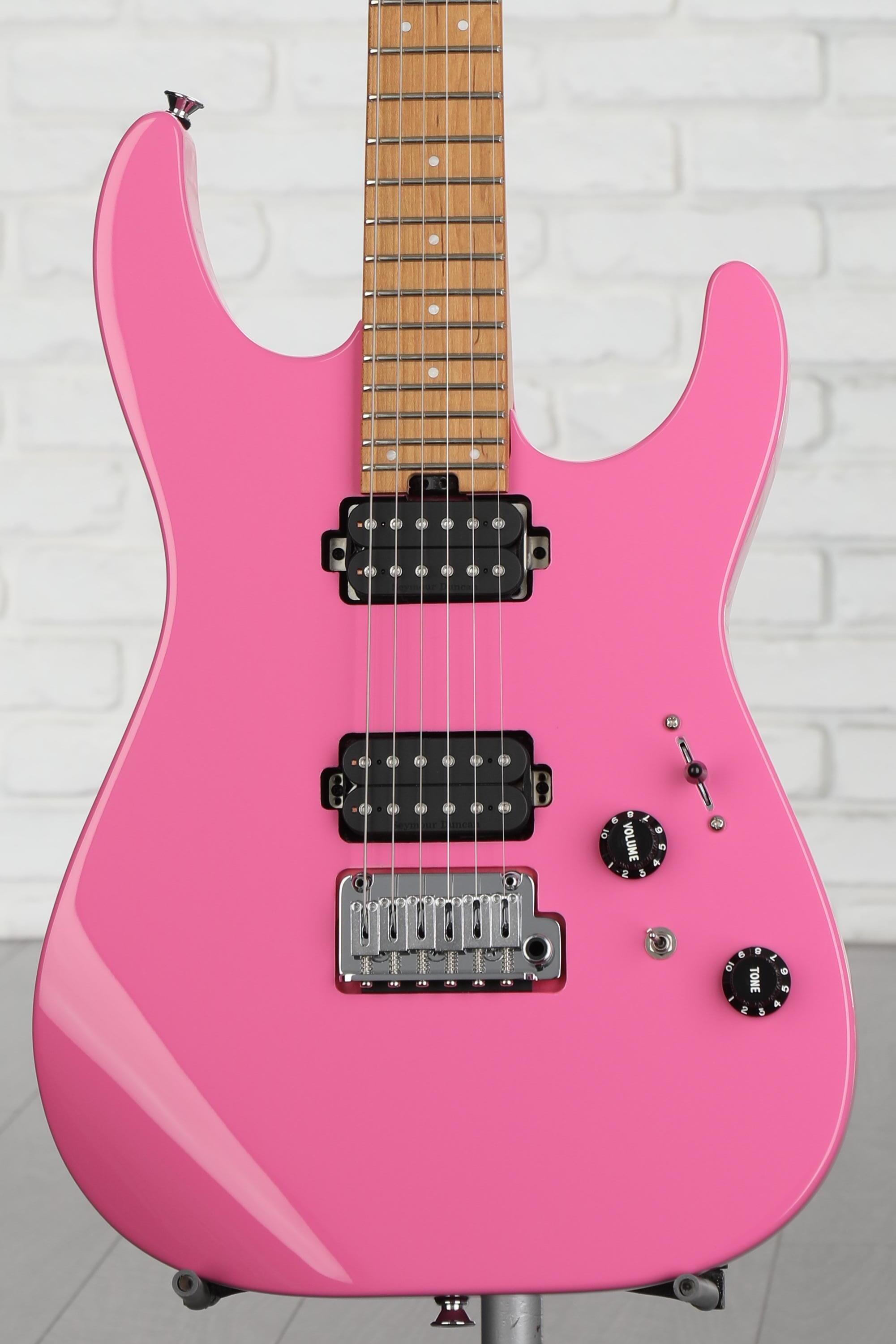 Charvel Pro-Mod DK24 HH 2PT CM Electric Guitar - Bubblegum Pink | Sweetwater