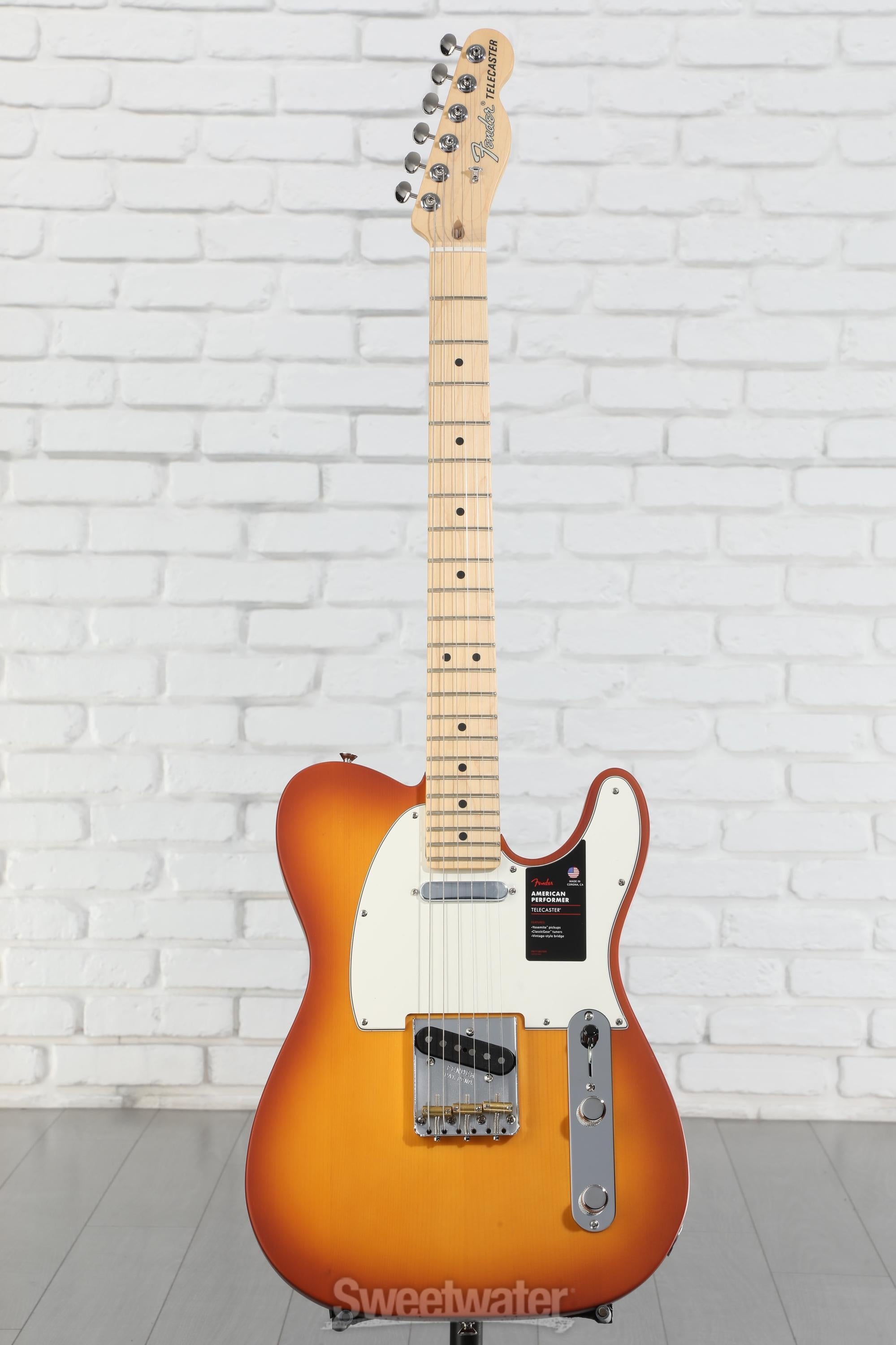 Fender テレキャスター　USA製　American Performer Amazon.com: Fender Limited-edition American Performer Timber