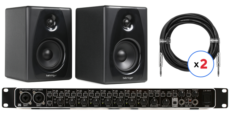 U-PHORIA UMC1820 オーディオインターフェース Behringer UMC1820 U-PHORIA audio interface - buy online | USA