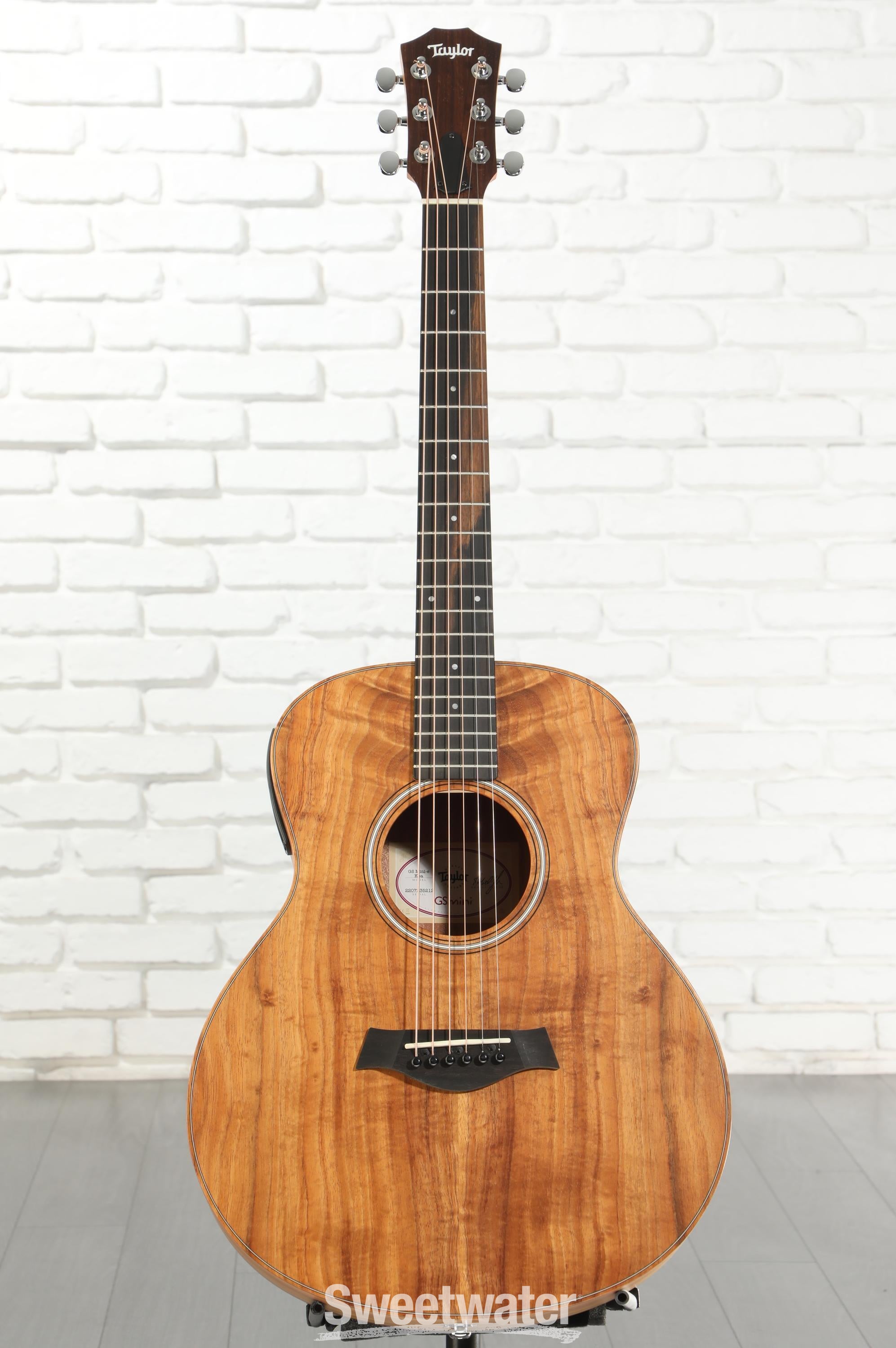 Taylor GS Mini-e Koa Acoustic-electric Guitar - Natural | Sweetwater