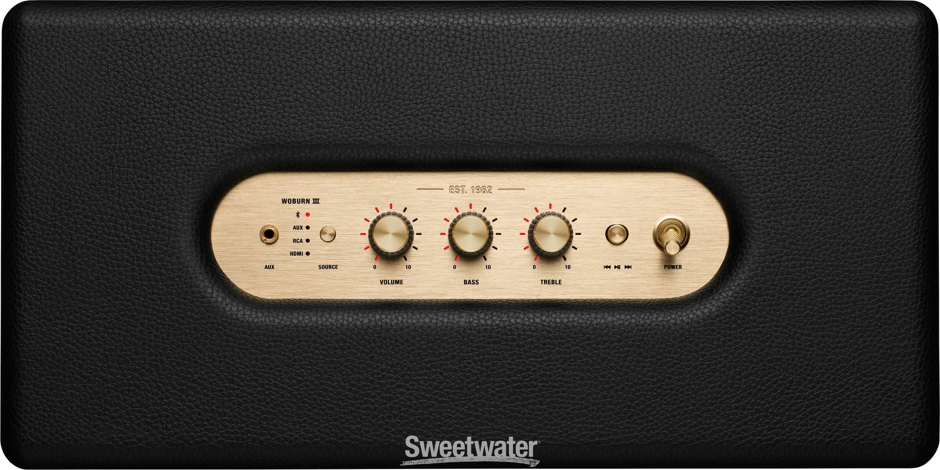 ほぼ新品 Marshall WOBURN Ⅲ Marshall Woburn III Wireless & Bluetooth Speaker Review
