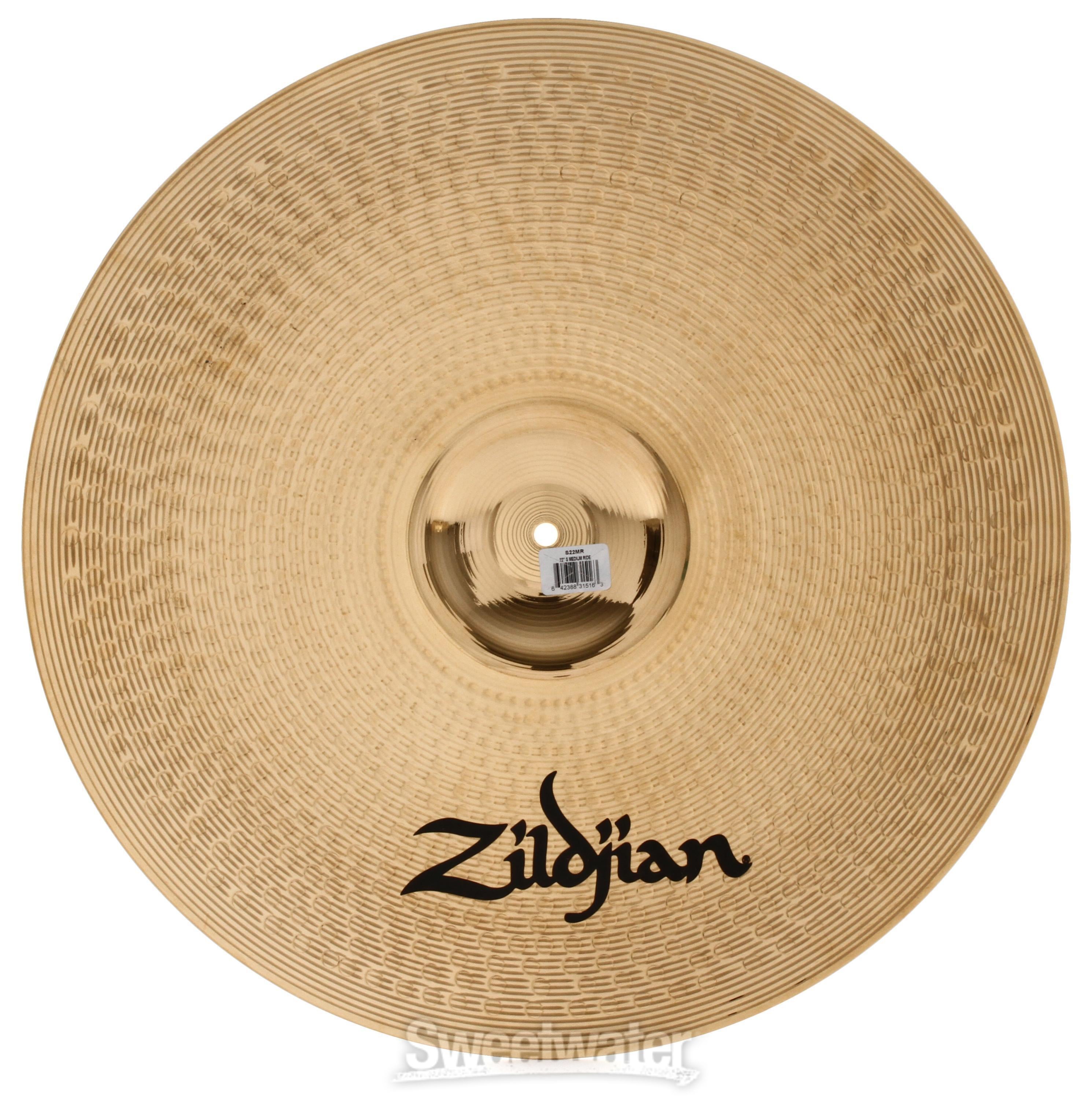 Zildjian 22 inch S Series Medium Ride Cymbal | Sweetwater