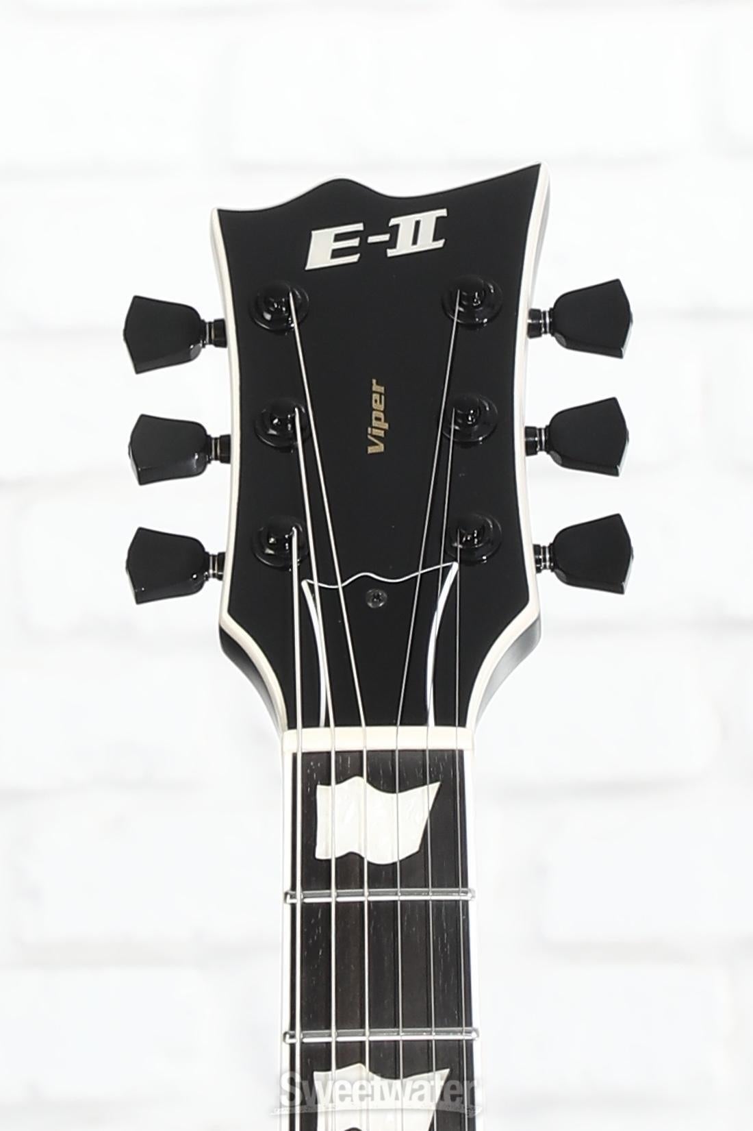 ESP E-II Viper Electric Guitar - Black | Sweetwater