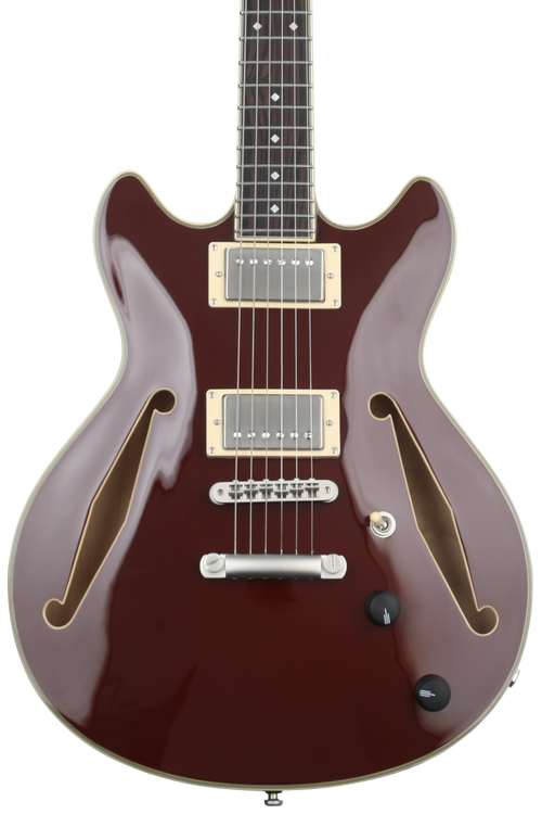 D'Angelico Excel Mini DC Tour Semi-hollowbody Electric Guitar