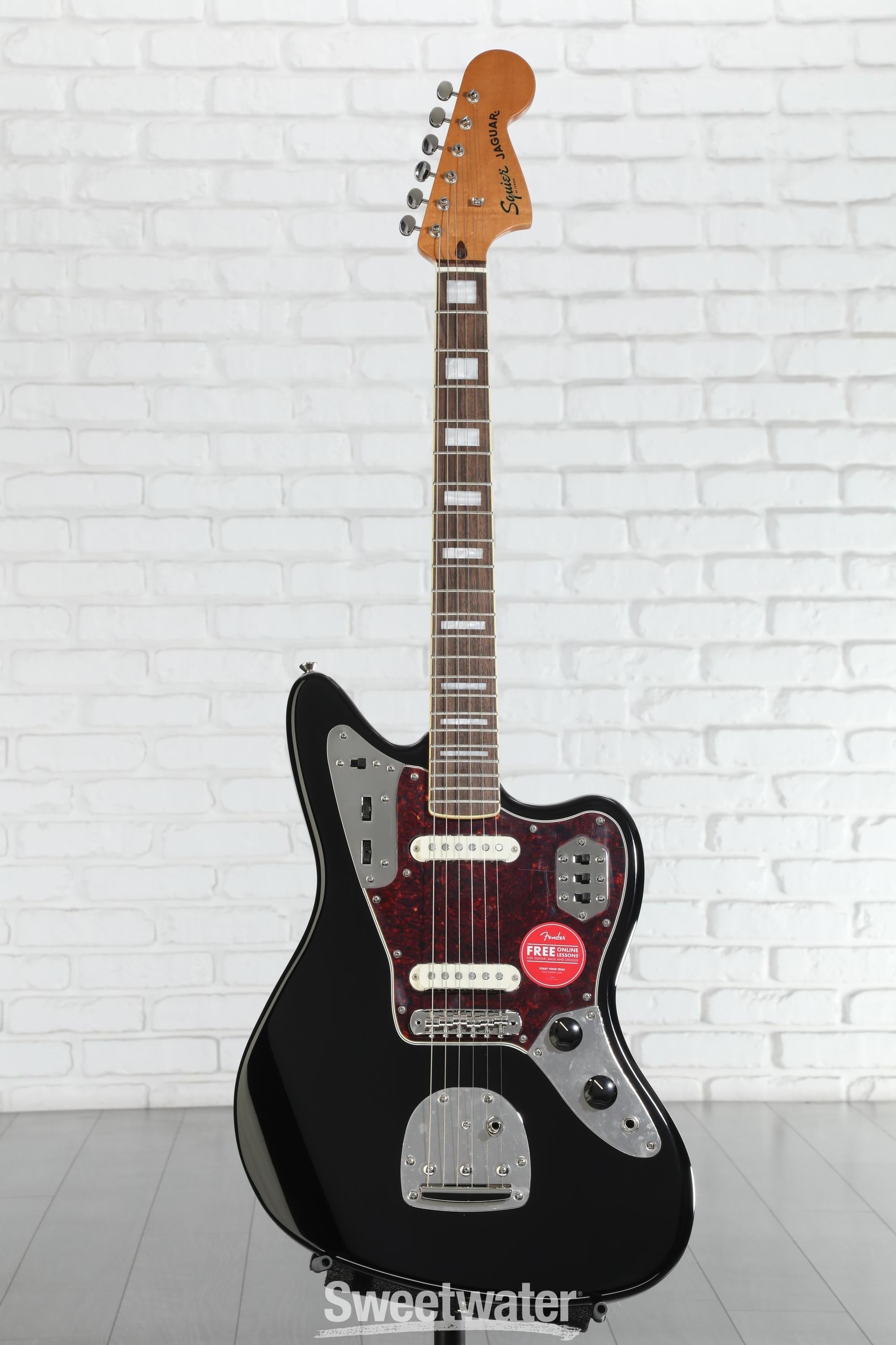 Squier Classic Vibe '70s Jaguar - Black Reviews | Sweetwater