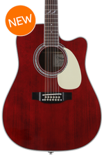 Photo of Takamine JJ325SRC-12 John Jorgenson 12-string Acoustic-electric Guitar - Gloss Red
