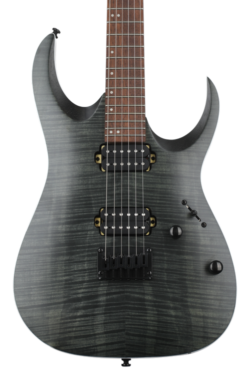 ギター Ibanez RGA42FML (Transparent Gray Flat) Ibanez RGA series RGA42FM Electric Guitar Transparent Gray Flat