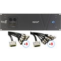 Photo of Flock Audio Patch VT 128-point Digitally Controlled Analog Patchbay and XLR Cabling Bundle