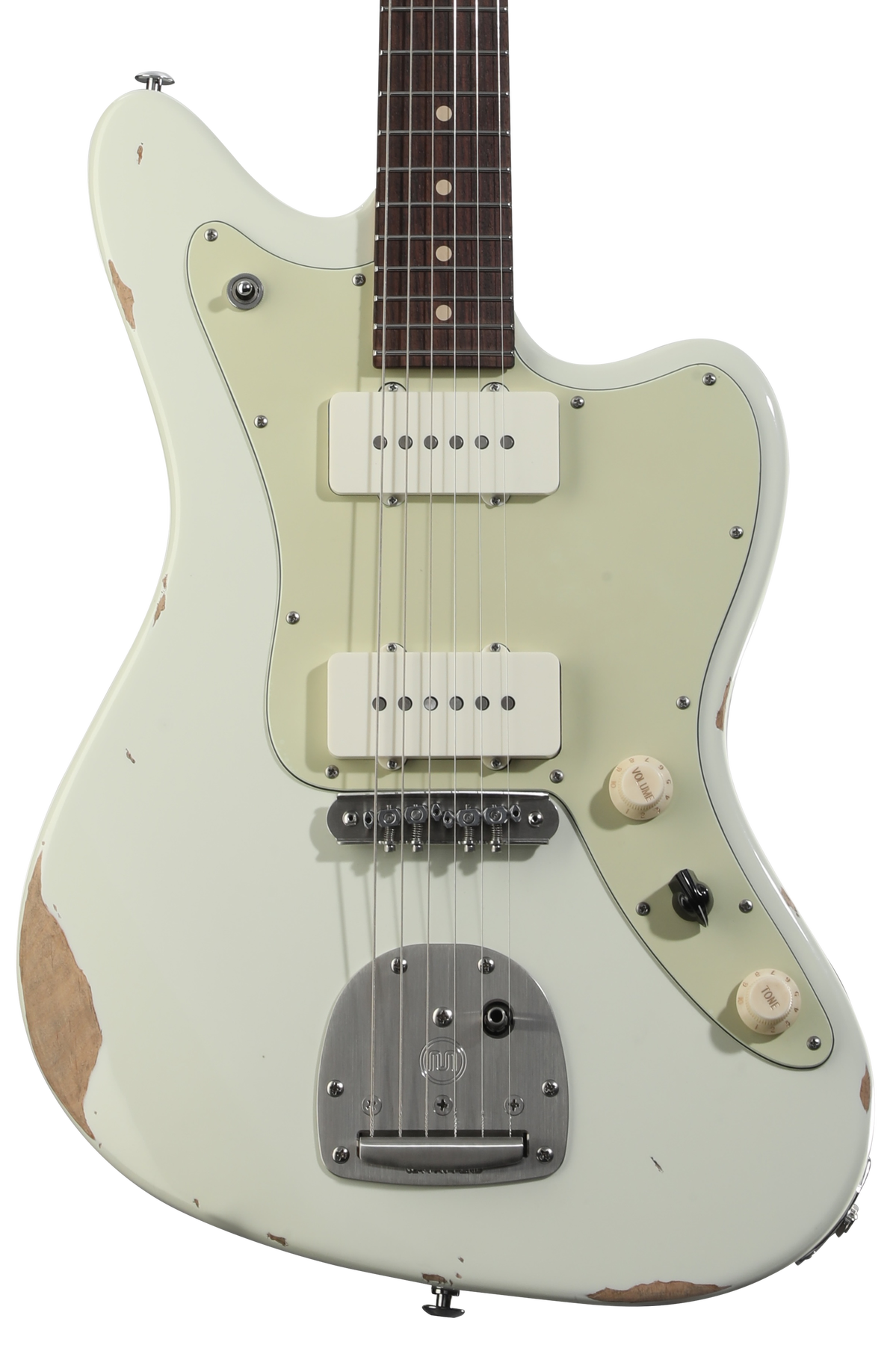 Suhr Classic JM Antique Electric Guitar - Olympic White | Sweetwater