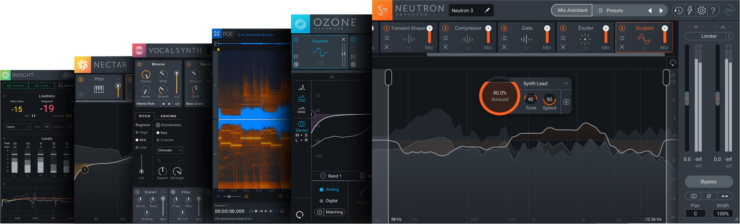 新品格安 iZotope Music Production Suite 5.2 (incl Guitar Rig 6 Pro