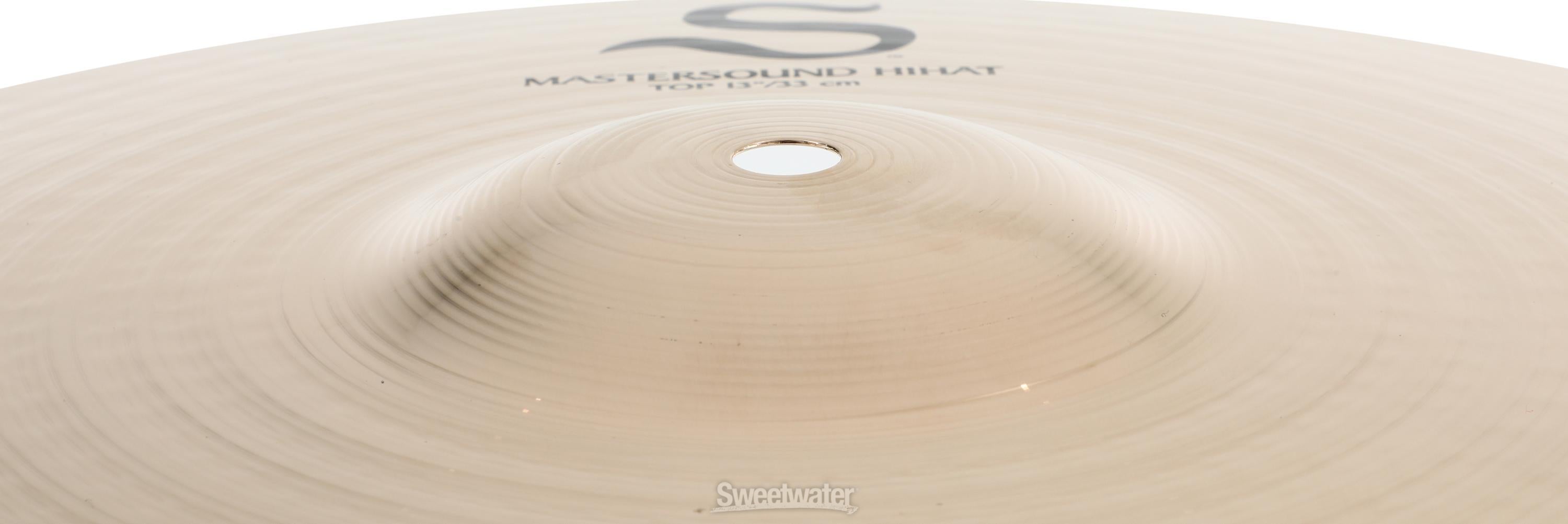 Zildjian 13 inch S Series Mastersound Hi-hat Cymbals | Sweetwater