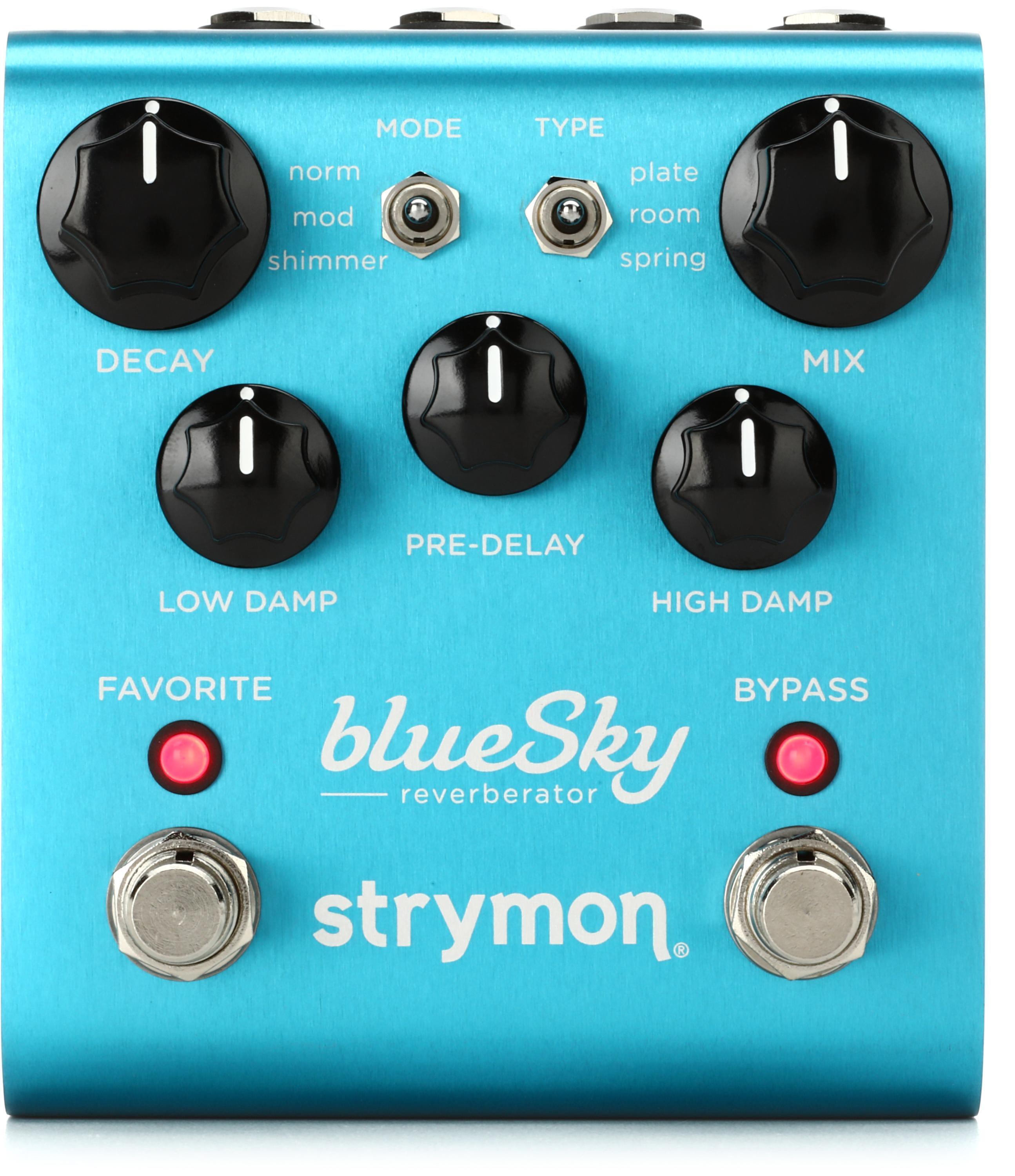 Strymon blueSky Reverberator Pedal Reviews | Sweetwater