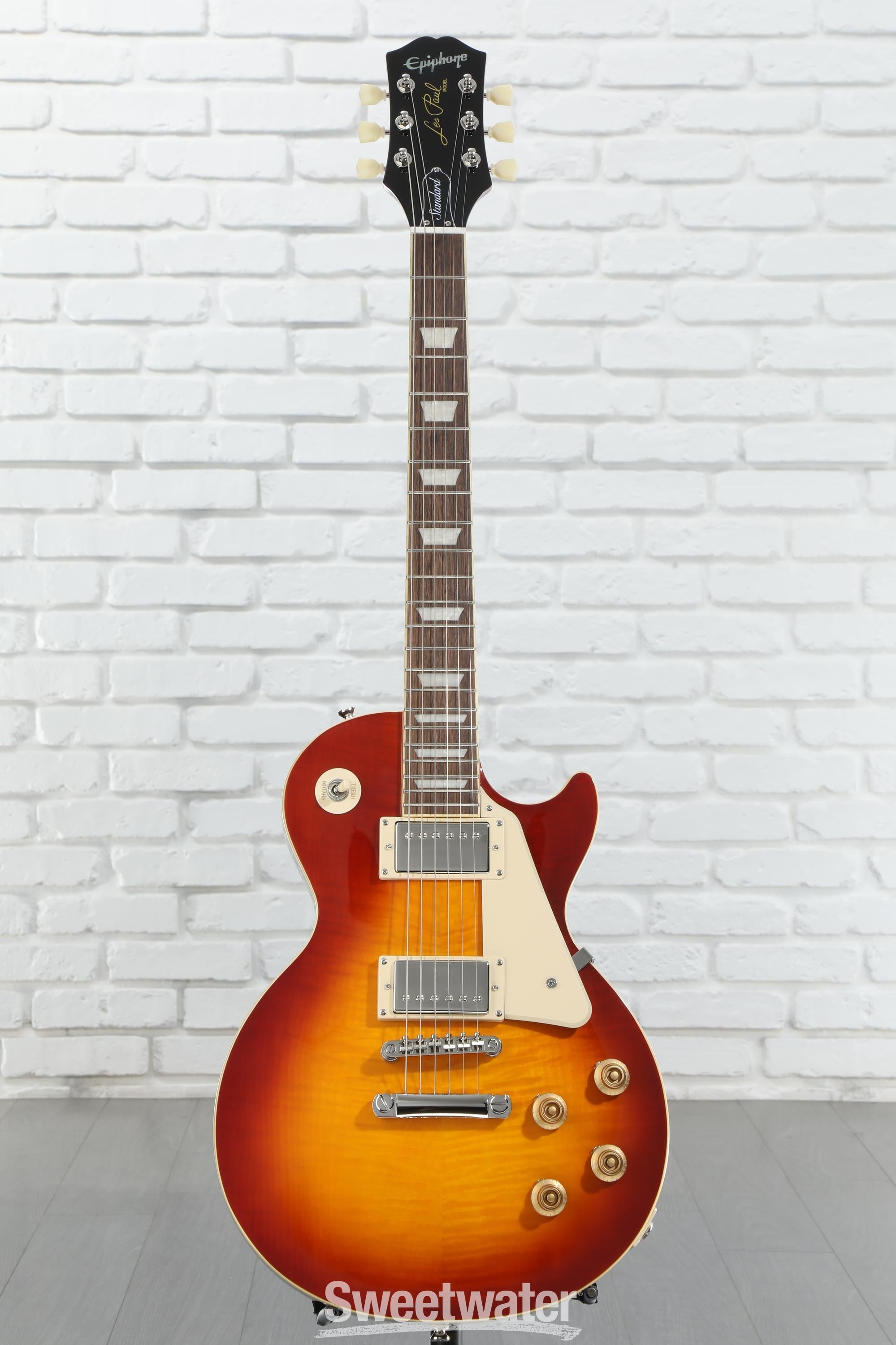 素晴らしい外見 Les Epiphone Paul Washed - Guitar Electric '50s Standard ギター