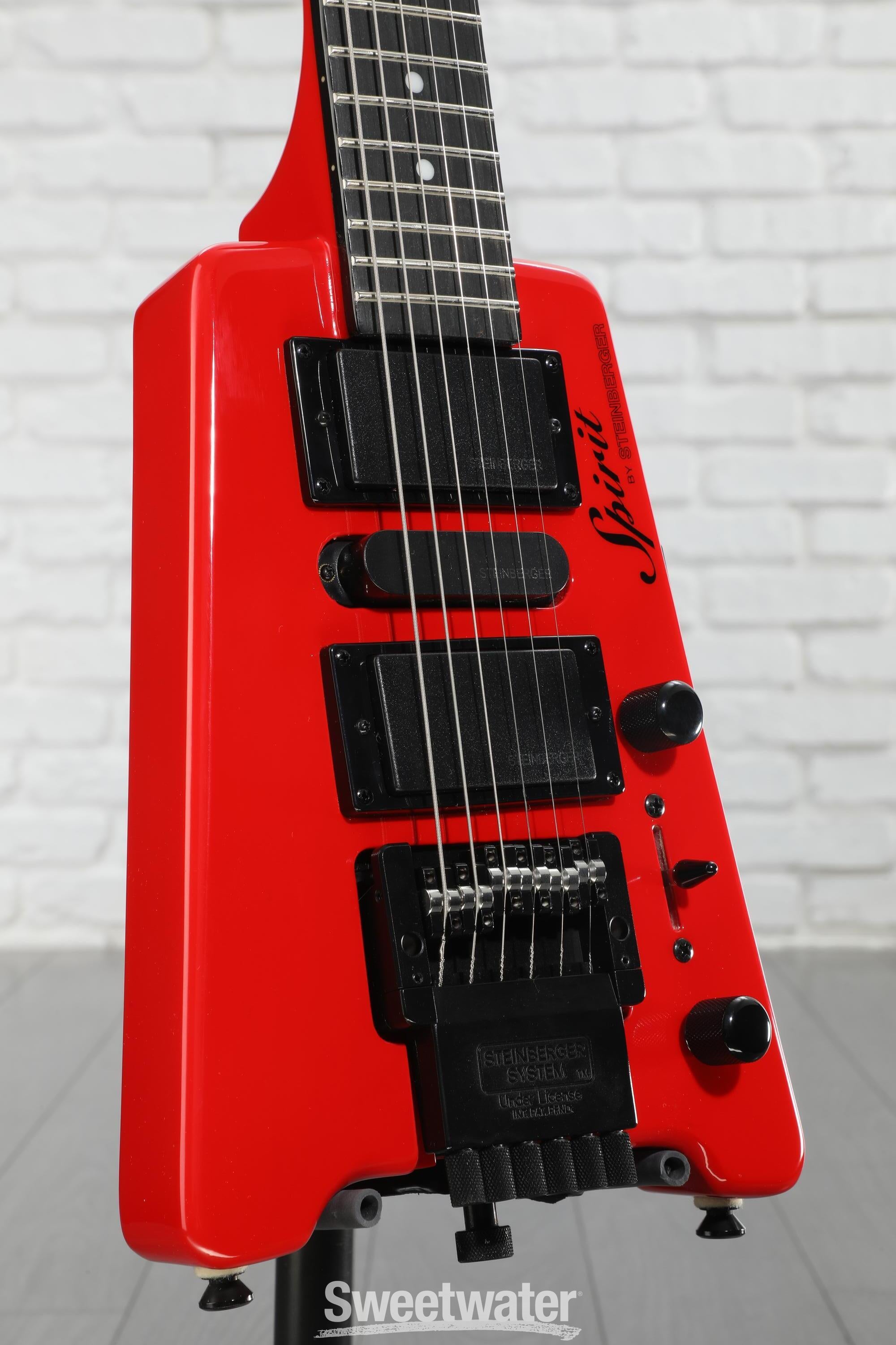 Steinberger Spirit GT-PRO Deluxe Electric Guitar - Hot Rod Red