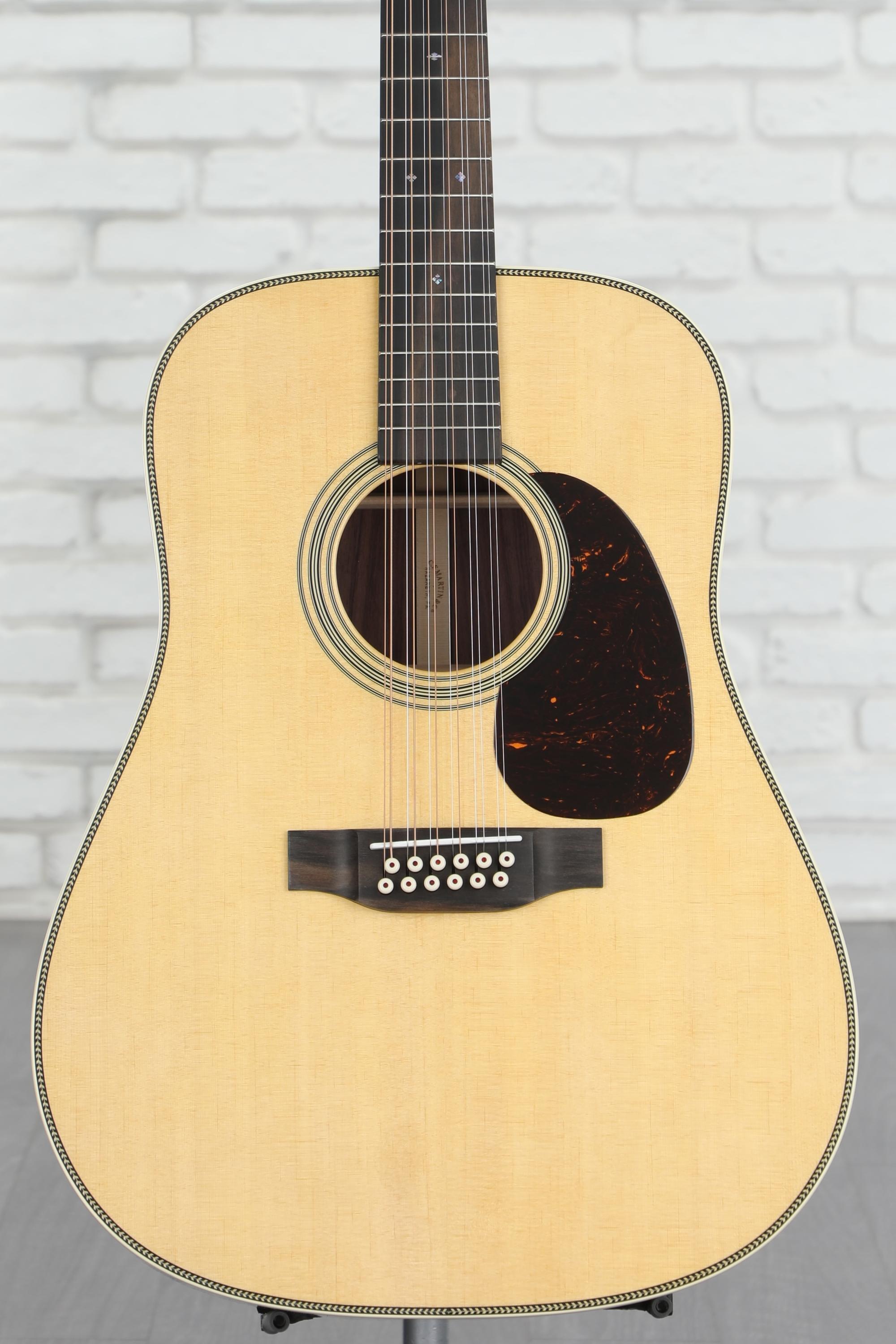 Martin HD12-28 12-string Acoustic Guitar - Natural | Sweetwater