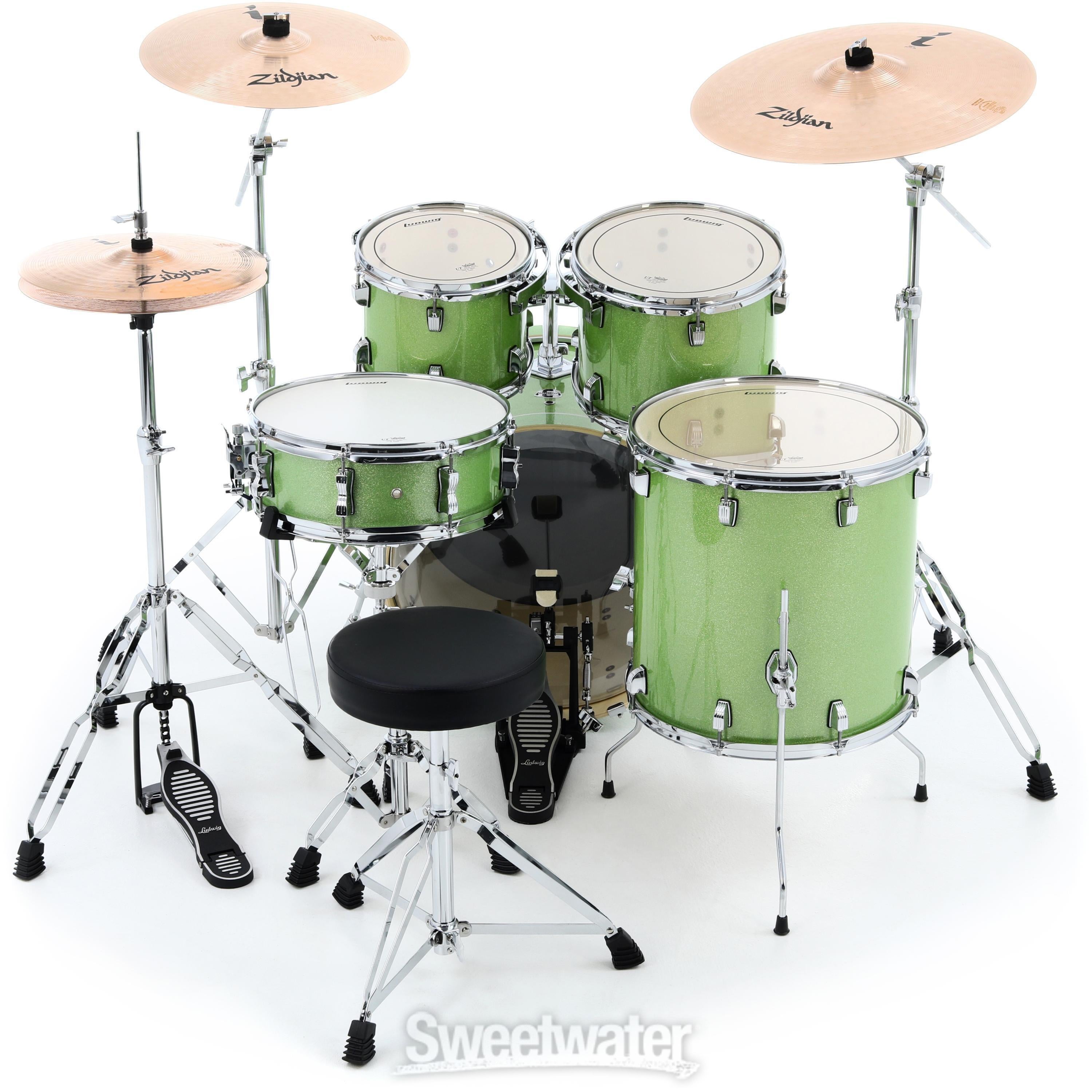 Ολοκληρωμένο Drum Set με Zildjian CymbalsΟλοκληρωμένο Drum Set με Zildjian Cymbals  