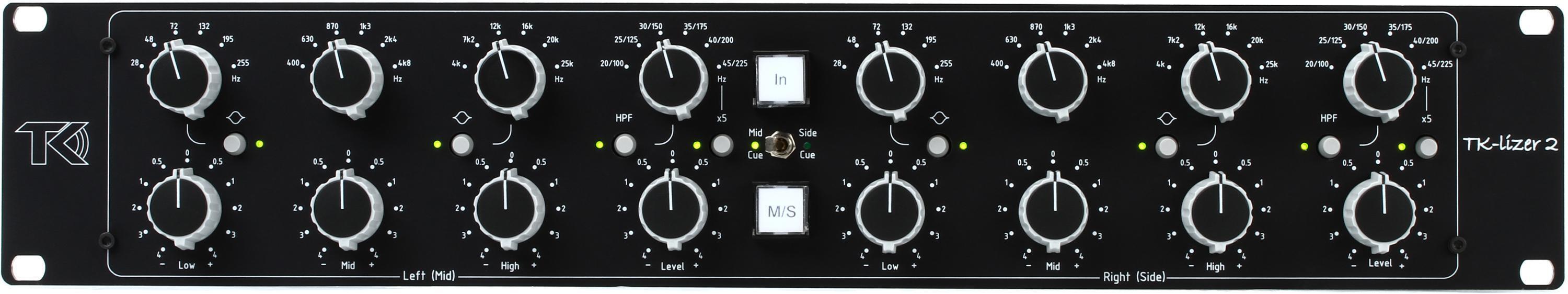 TK Audio TK-lizer 2 Stereo Baxandall EQ with M/S circuit