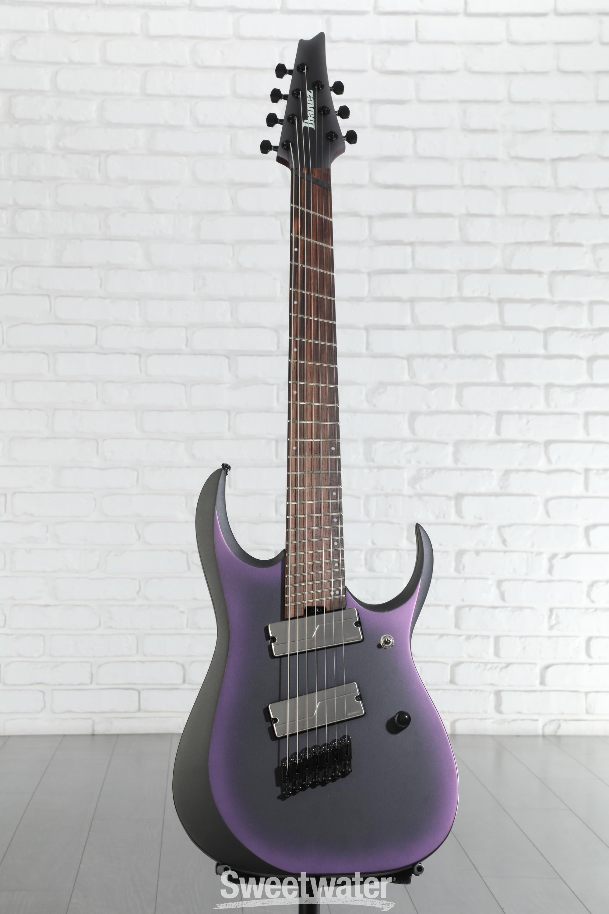 Ibanez Axion Label RGD71ALMS - Black Aurora Burst Matte | Sweetwater