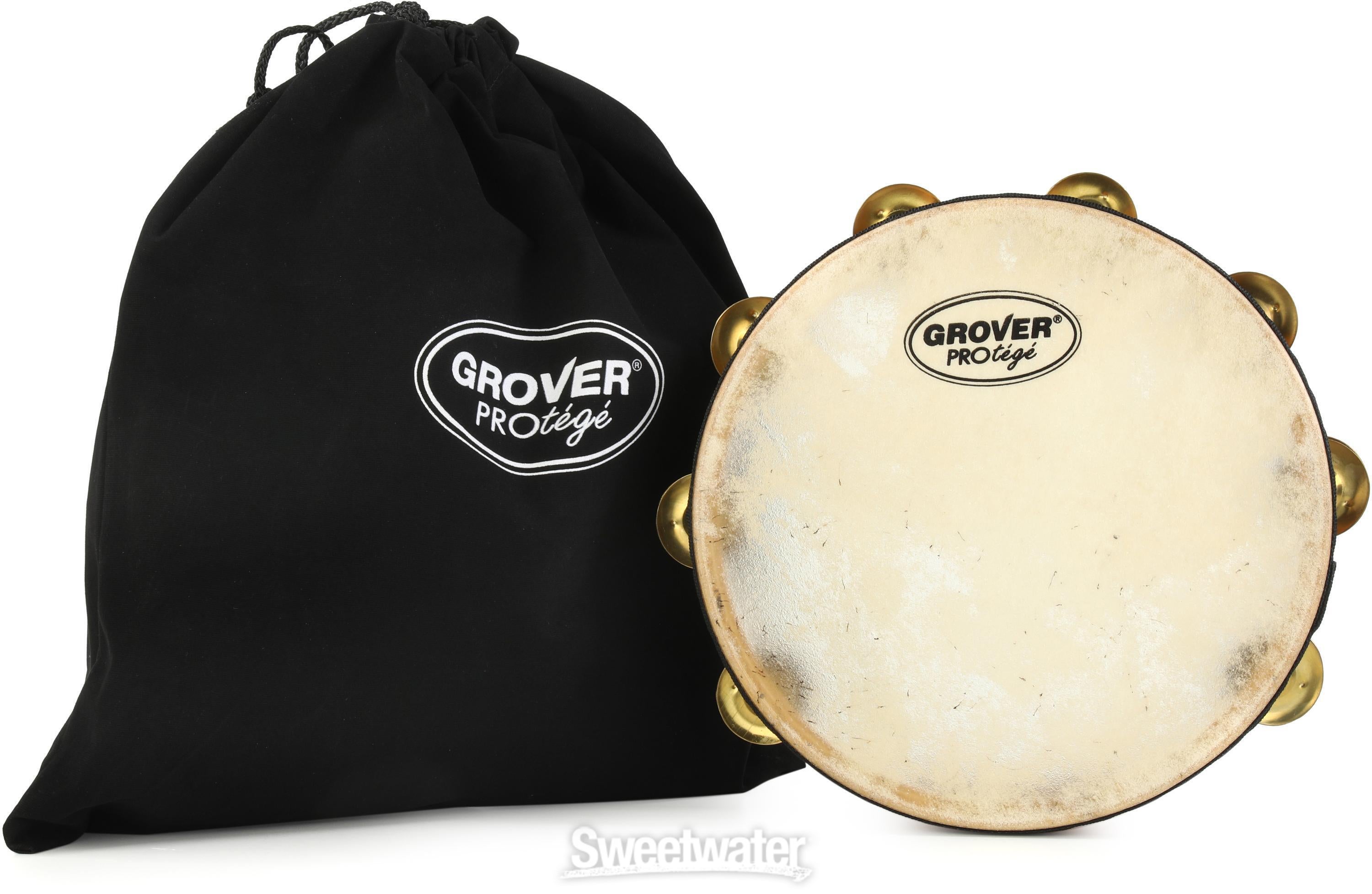Grover Pro Percussion P-T2/BR Protégé Tambourine with Brass