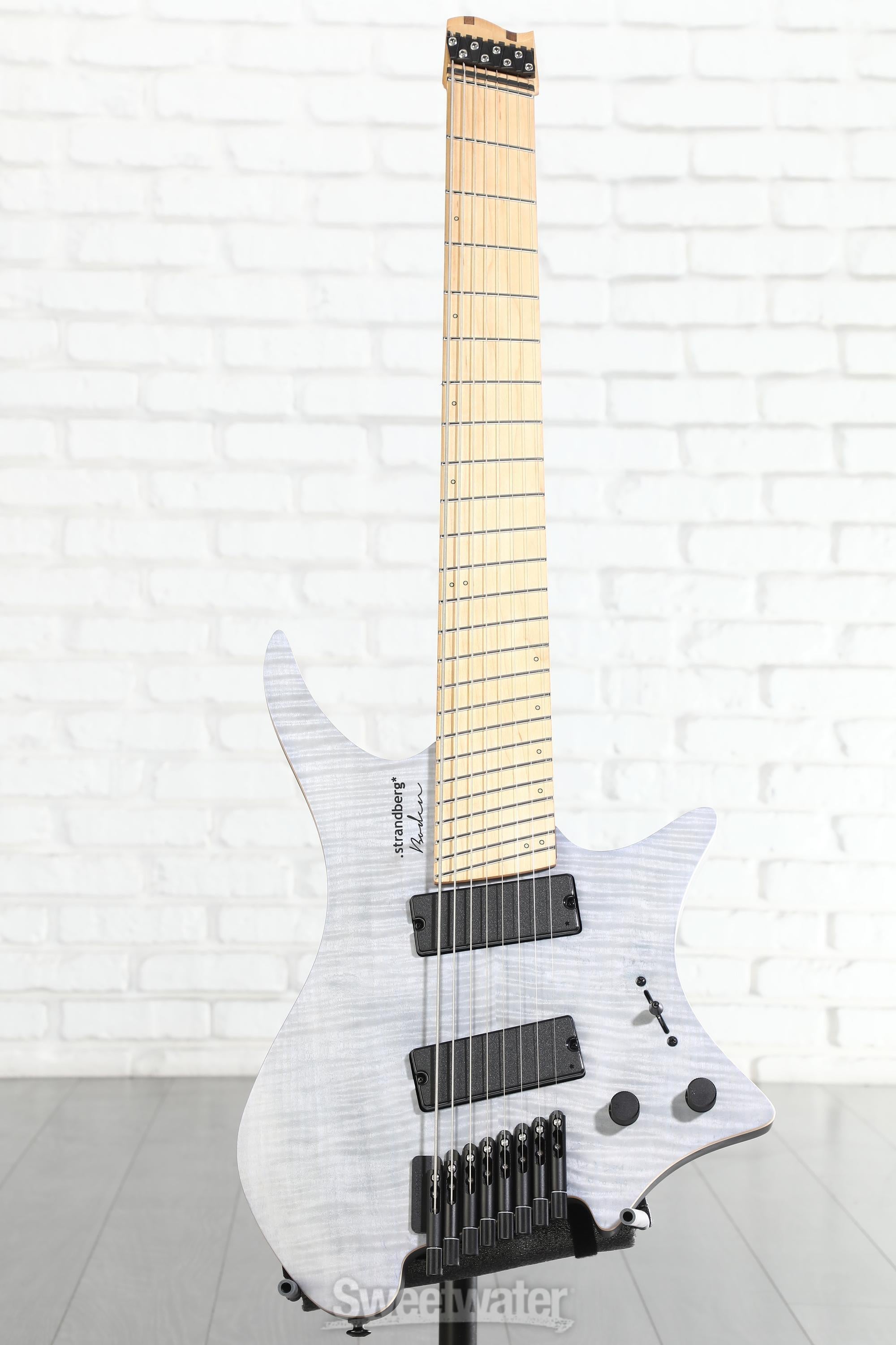 Strandberg Boden Standard NX 8 Electric Guitar - Trans Blue