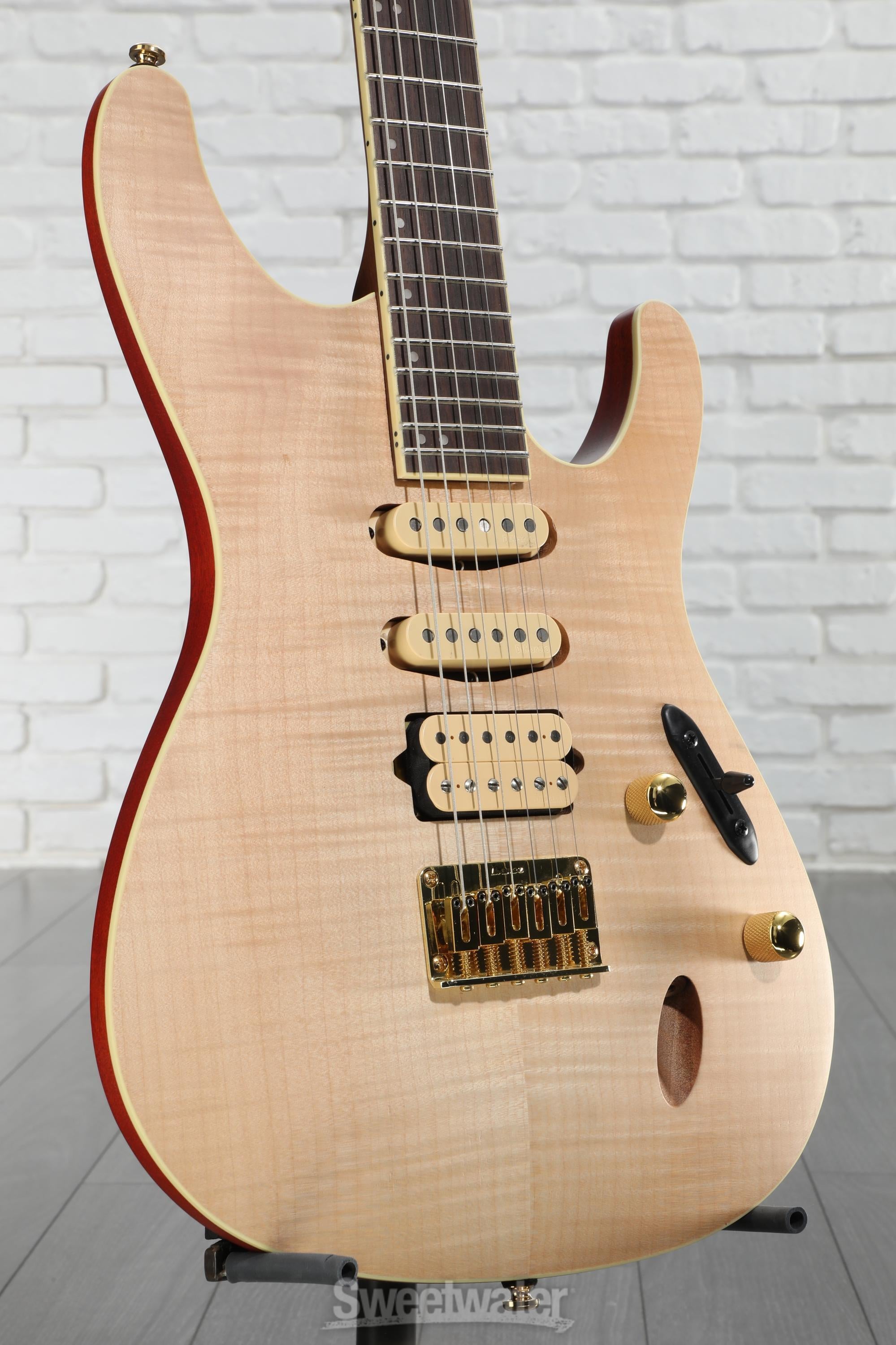 エレキギター　Ibanez SEW761FM-NTF 楽天市場】Ibanez SEW761FM -NTF(Natural Flat)- 新品