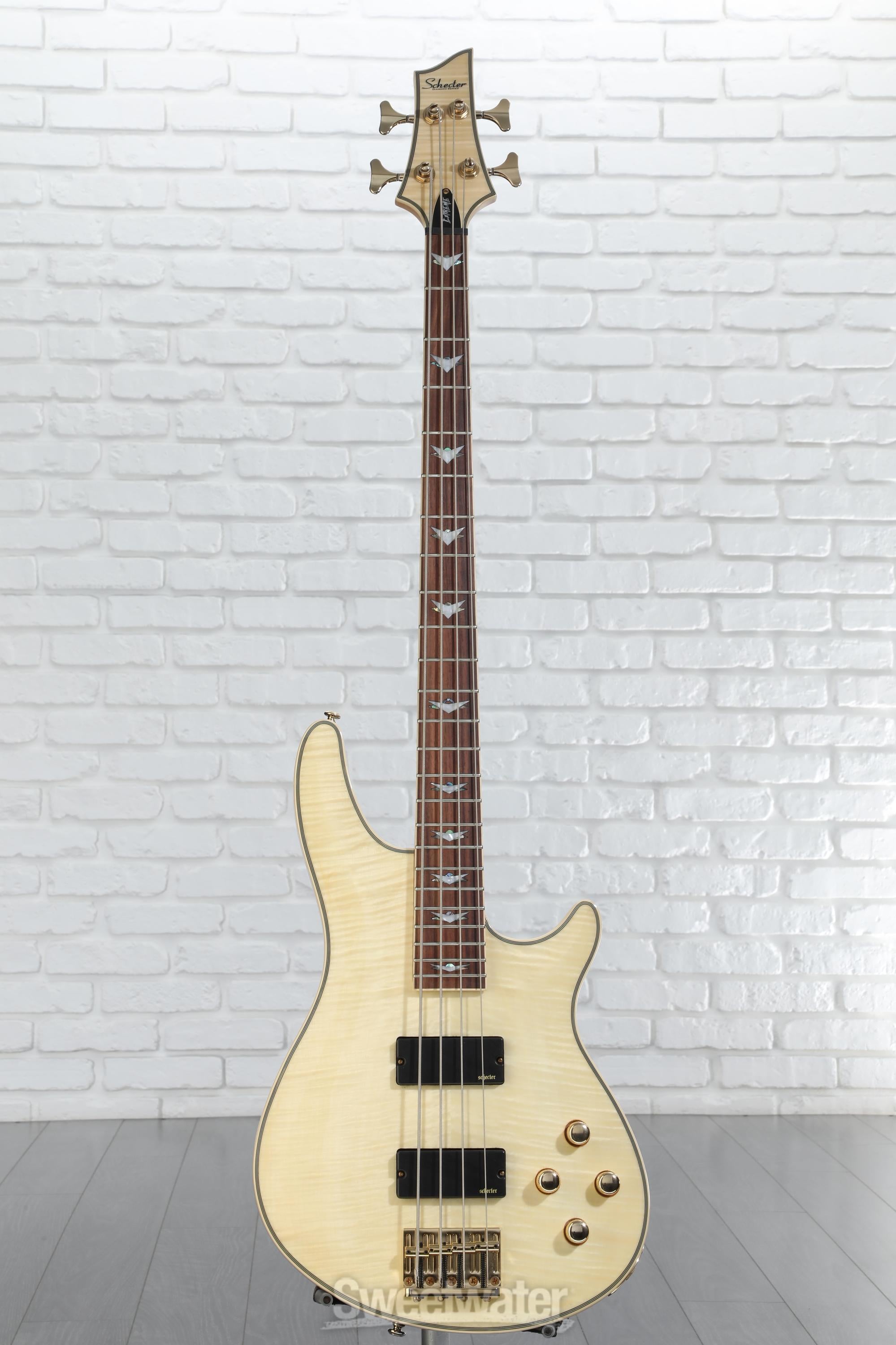 Schecter Omen Extreme-4 Bass Guitar - Natural | Sweetwater