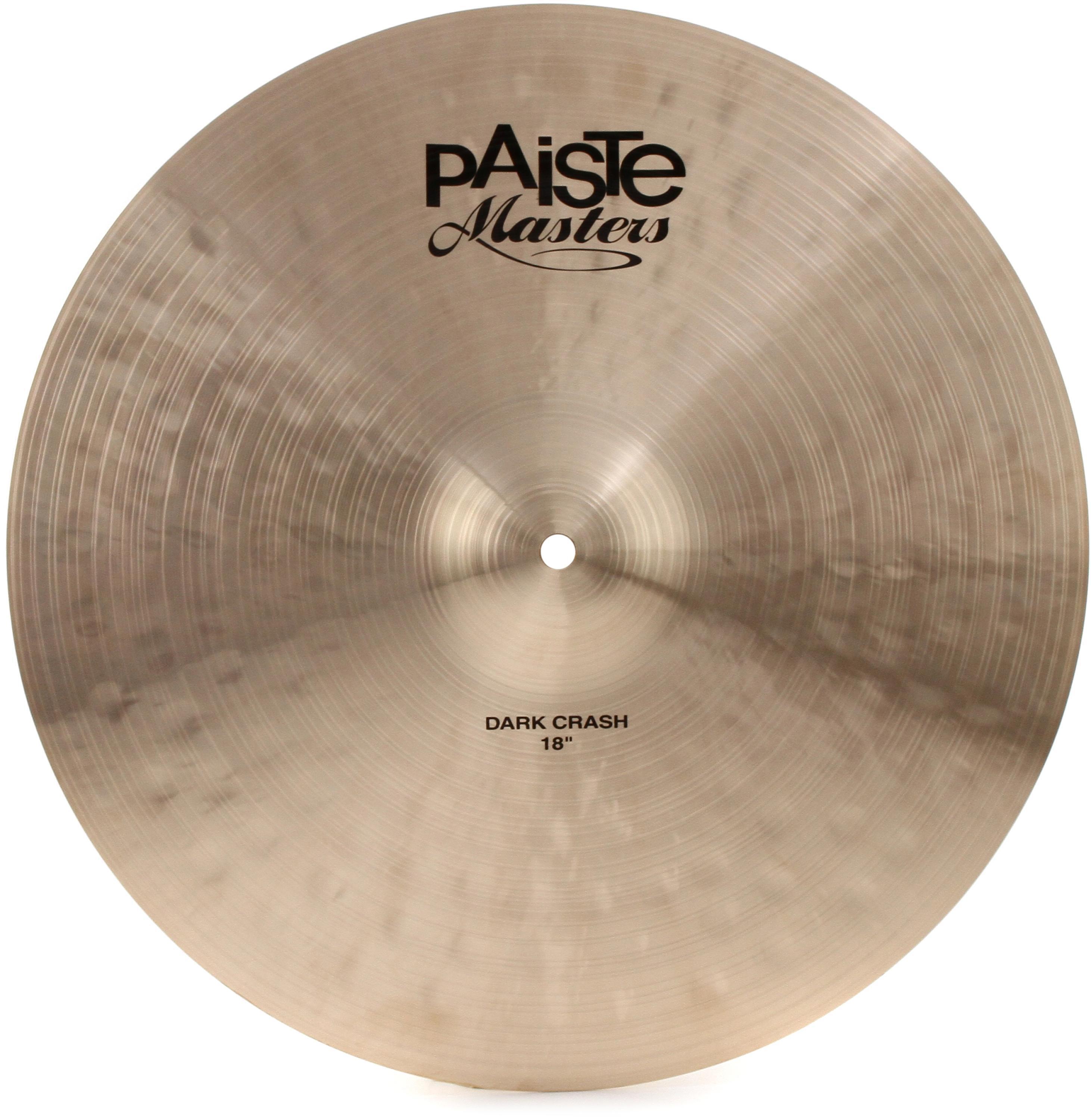 Paiste 18 inch Masters Series Dark Crash Cymbal | Sweetwater